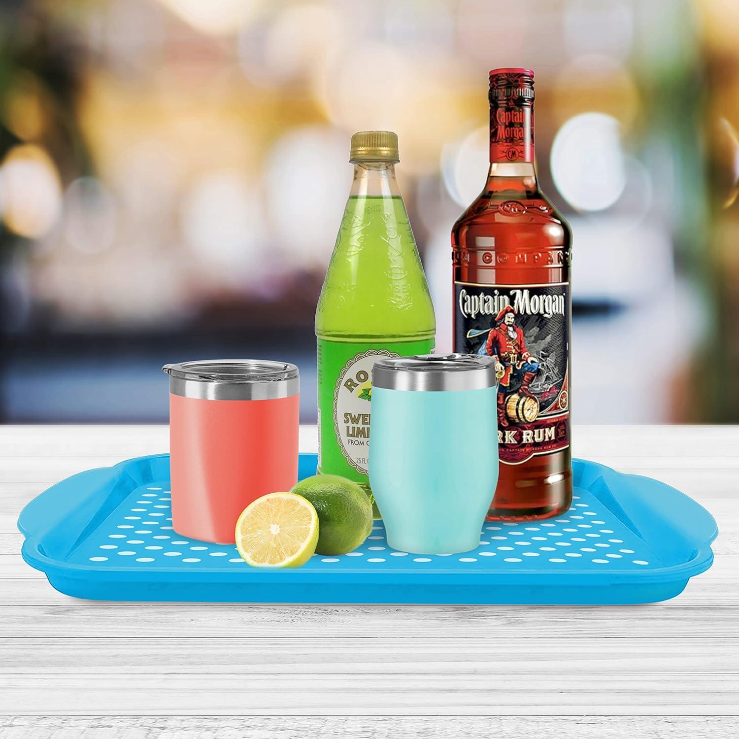 Bandeja de Servicio Antideslizante OGGI Aqua 44x29 cm