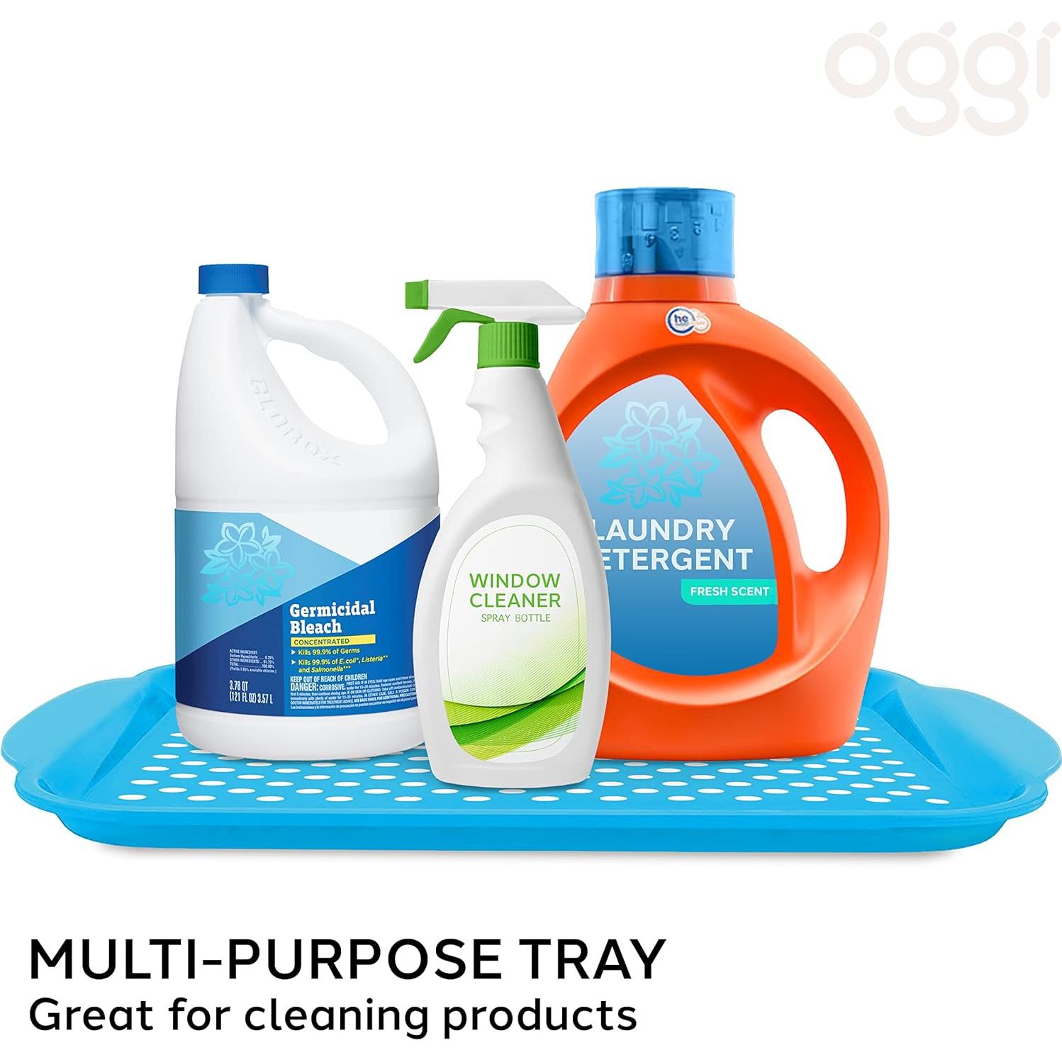 Bandeja de Servicio Antideslizante OGGI Aqua 44x29 cm