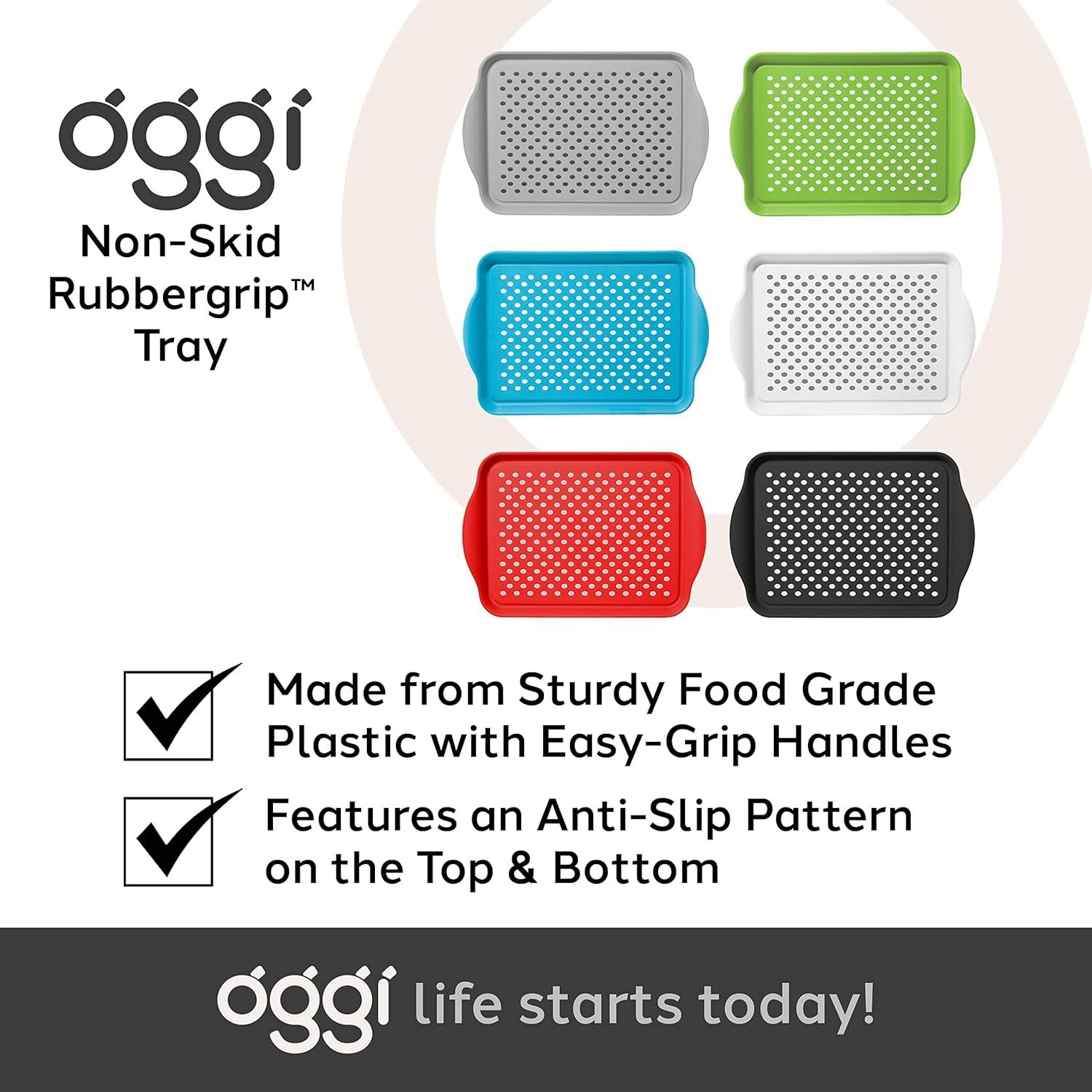 Bandeja de Servicio Antideslizante OGGI Aqua 44x29 cm