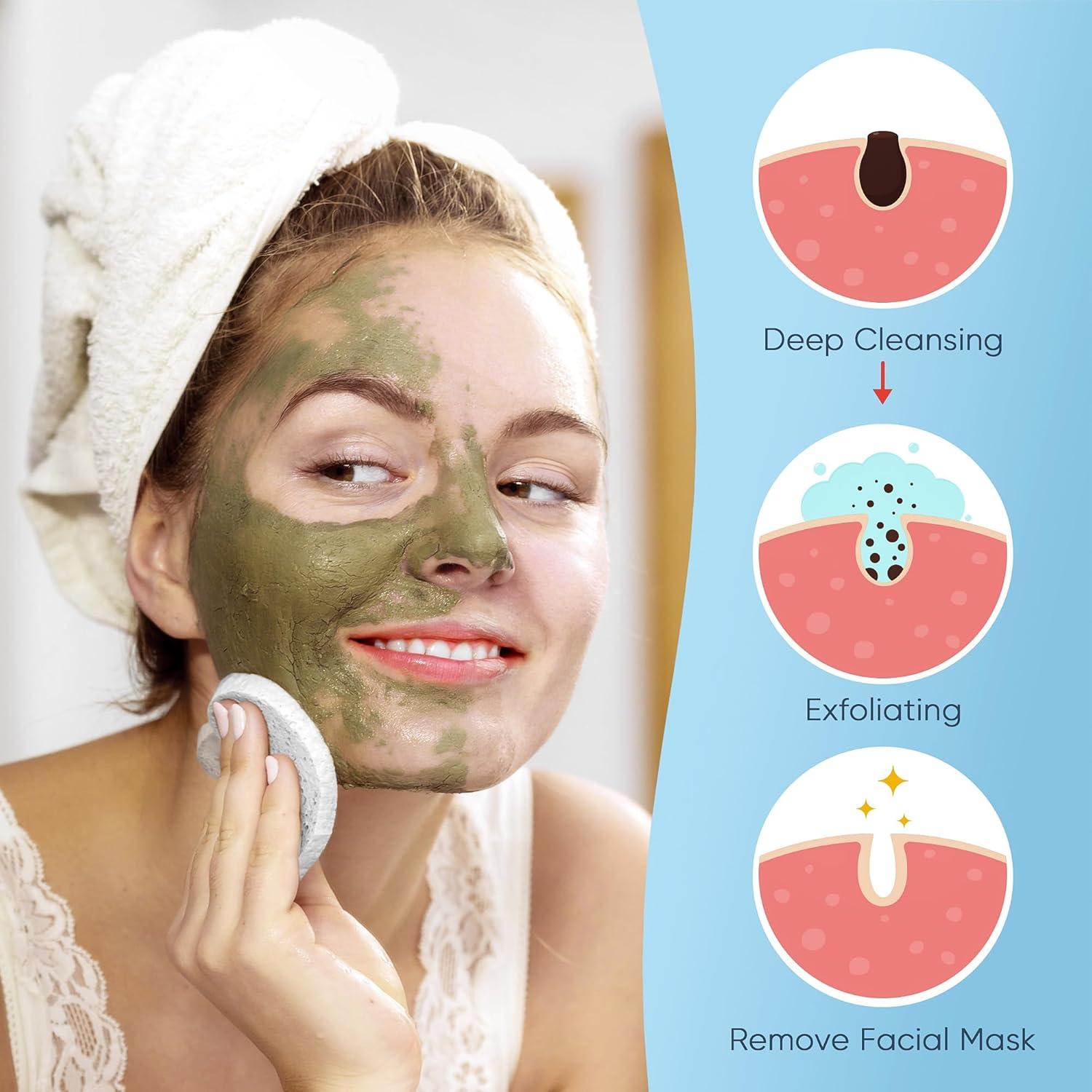 Esponjas Faciales Comprimidas Gainwell - 50 Piezas Corazón