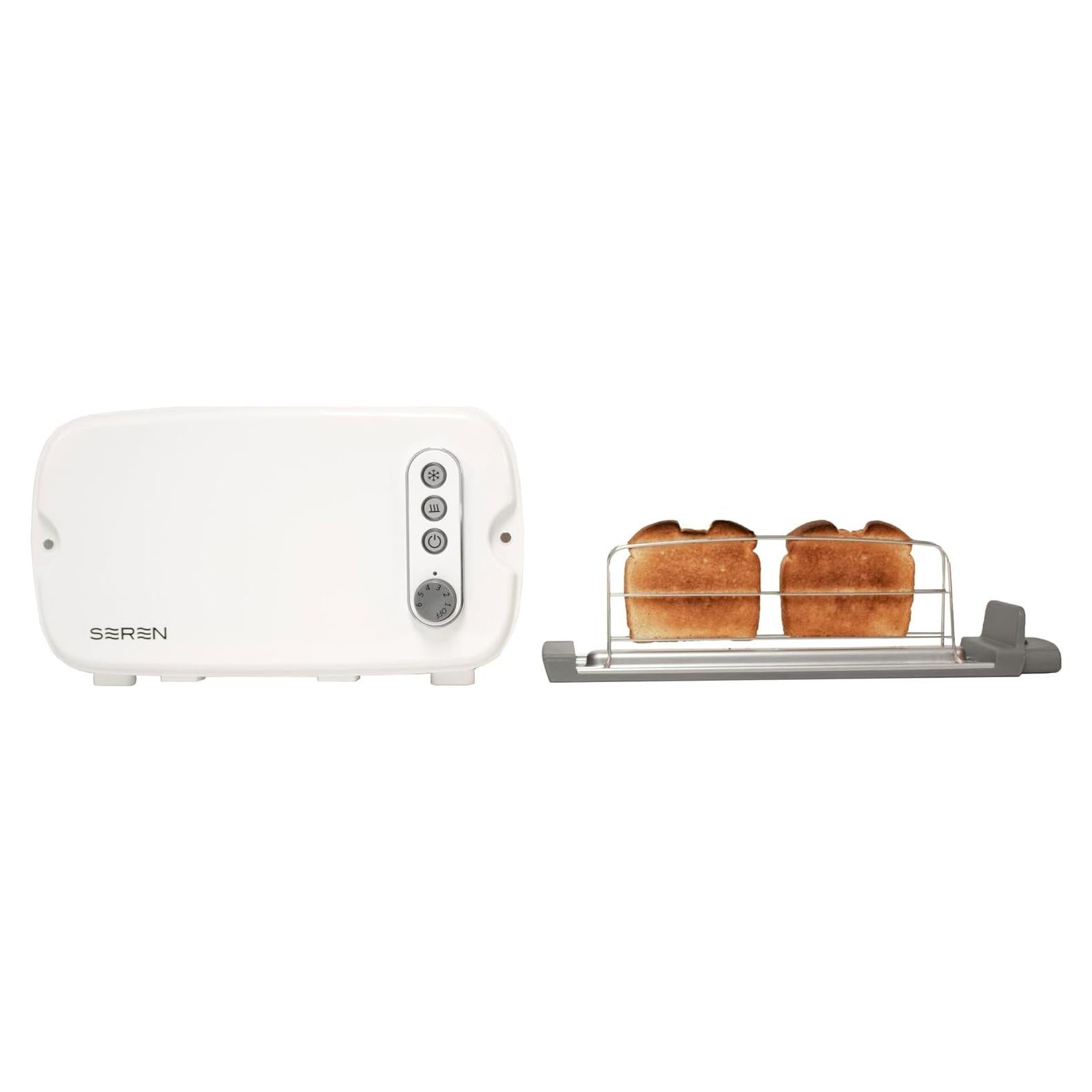 Tostadora BergHOFF Seren Carga Lateral 850W Blanca