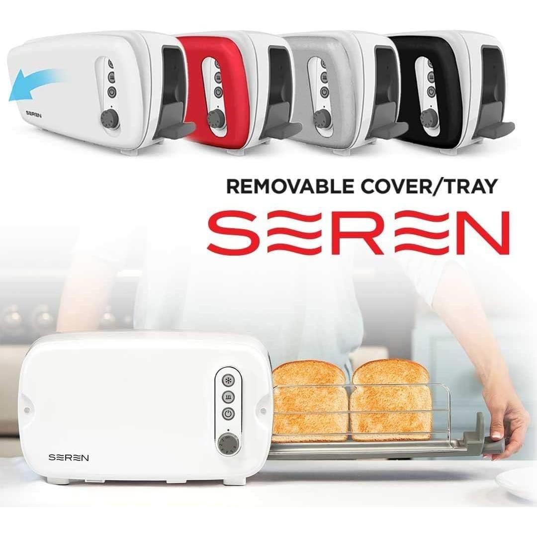 Tostadora BergHOFF Seren Carga Lateral 850W Blanca