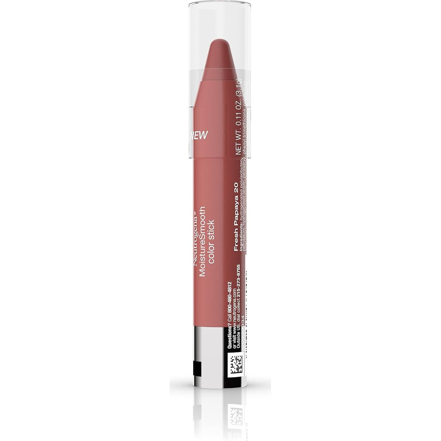 Lápiz Labial Hidratante Neutrogena MoistureSmooth 0.311g Papaya