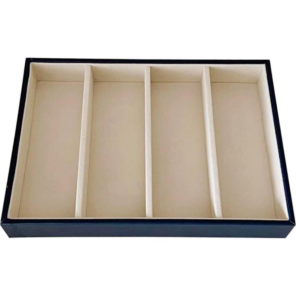 Organizador de bandeja para gafas Svea Display beige 28.1x20.1cm