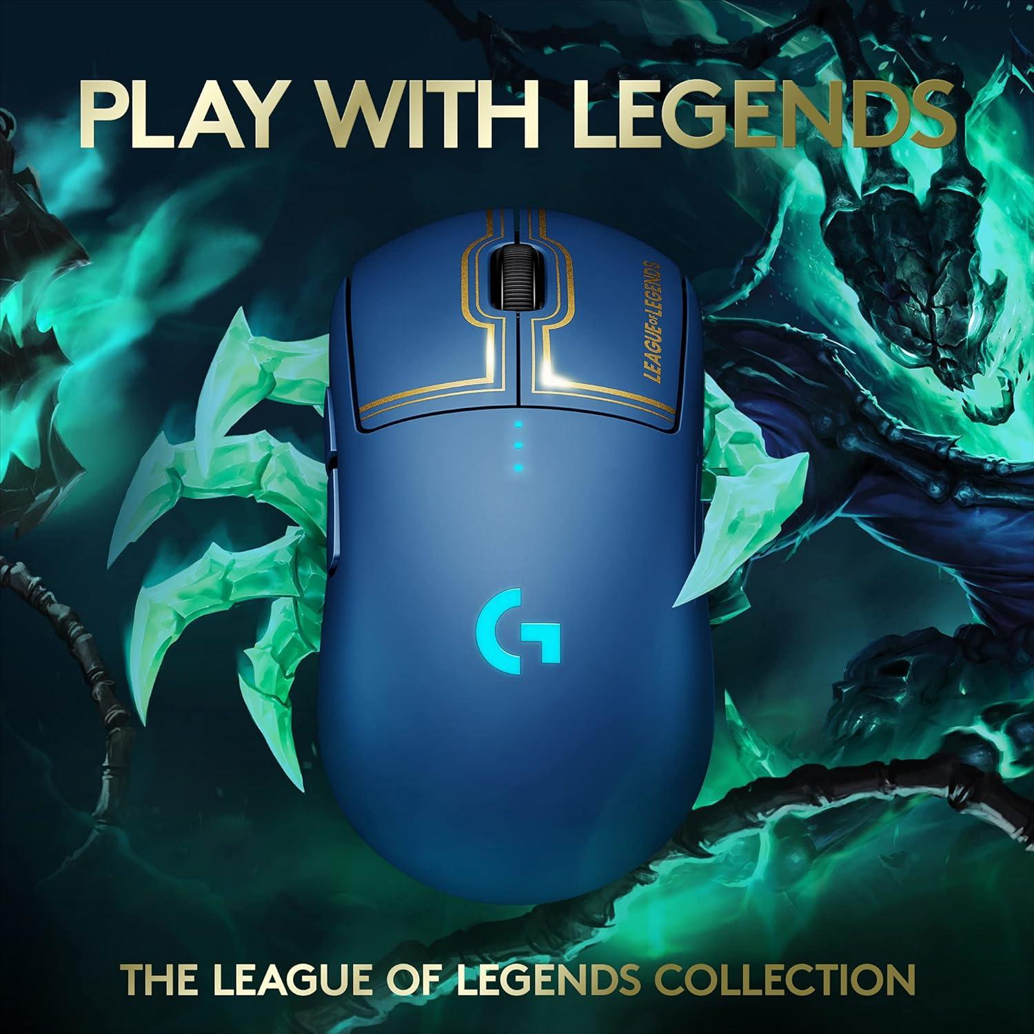 Ratón Gaming Inalámbrico Logitech G PRO 80g RGB League of Legends