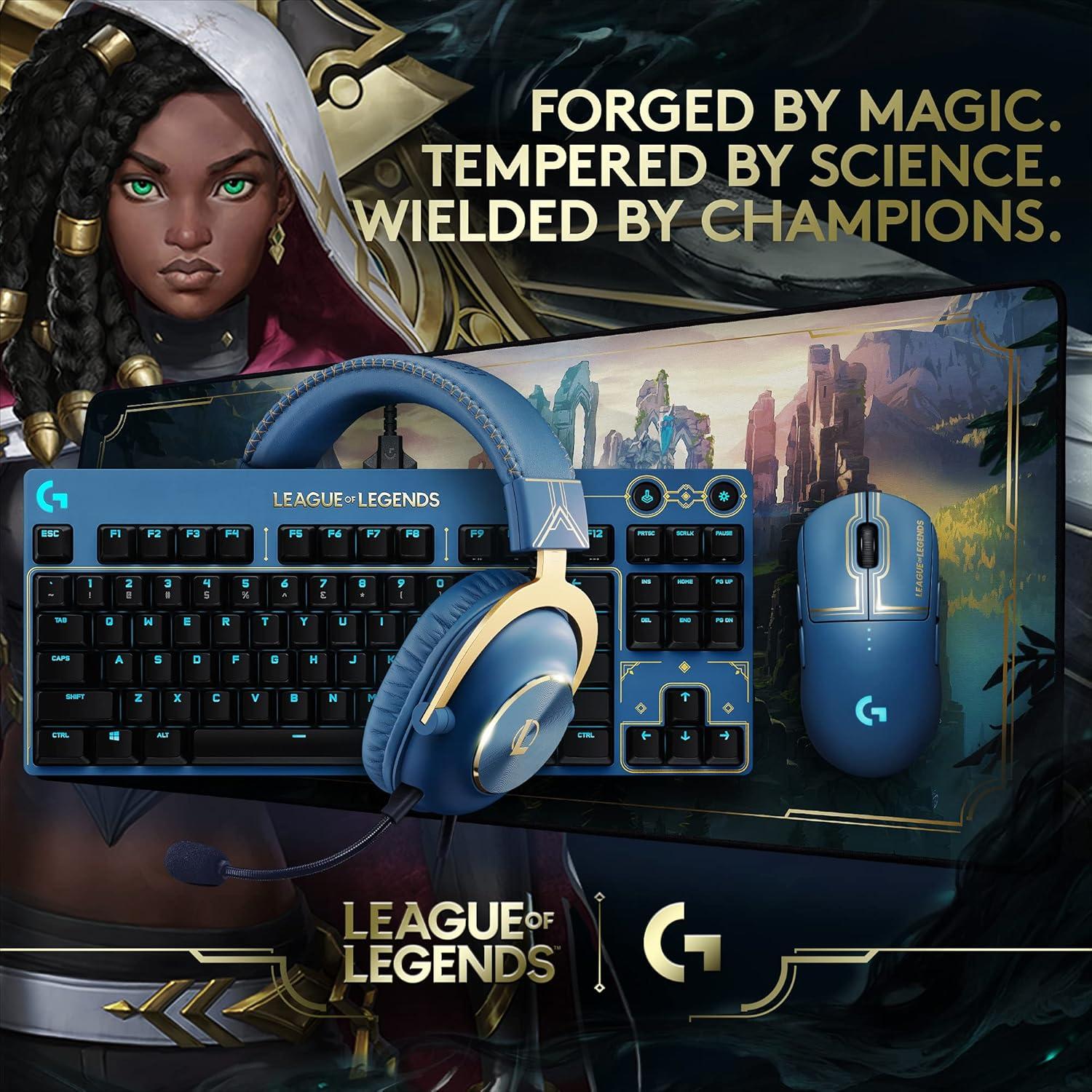 Ratón Gaming Inalámbrico Logitech G PRO 80g RGB League of Legends