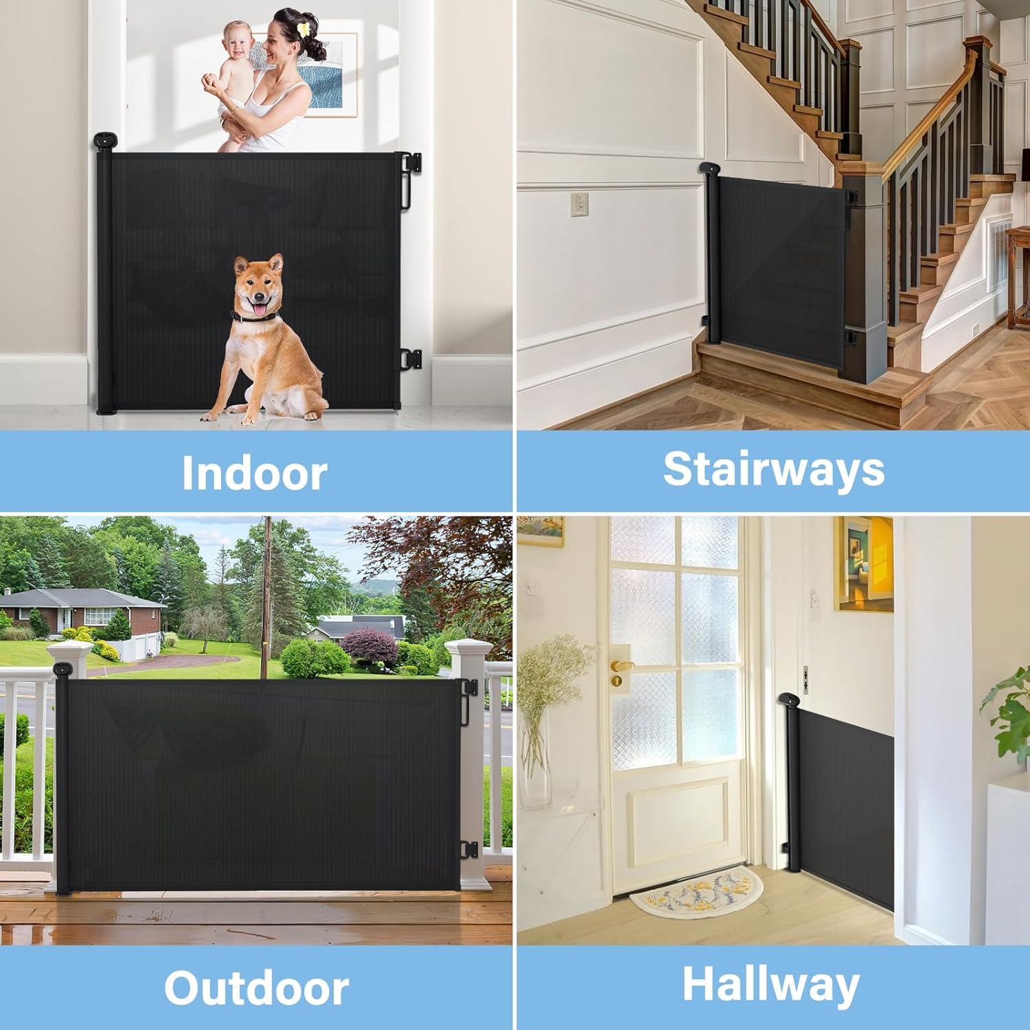 Puerta Retráctil para Bebés y Perros PRObebi 137 cm Ancho