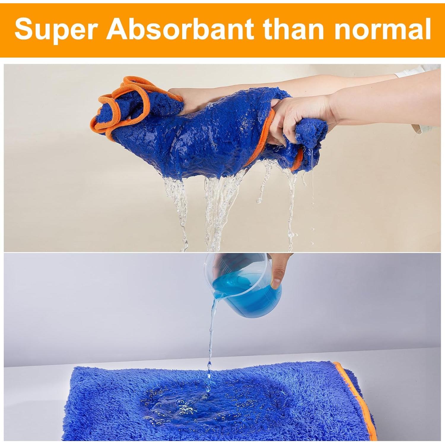 Baño para Perros Bienbee XL Azul Oscuro, Secado Rápido