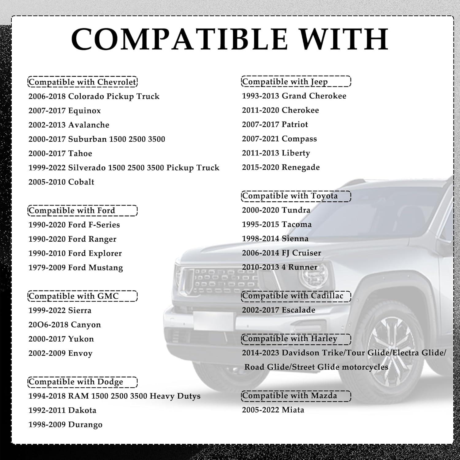 Antena de Bala Turcee para Coche Fibra de Carbono Negra