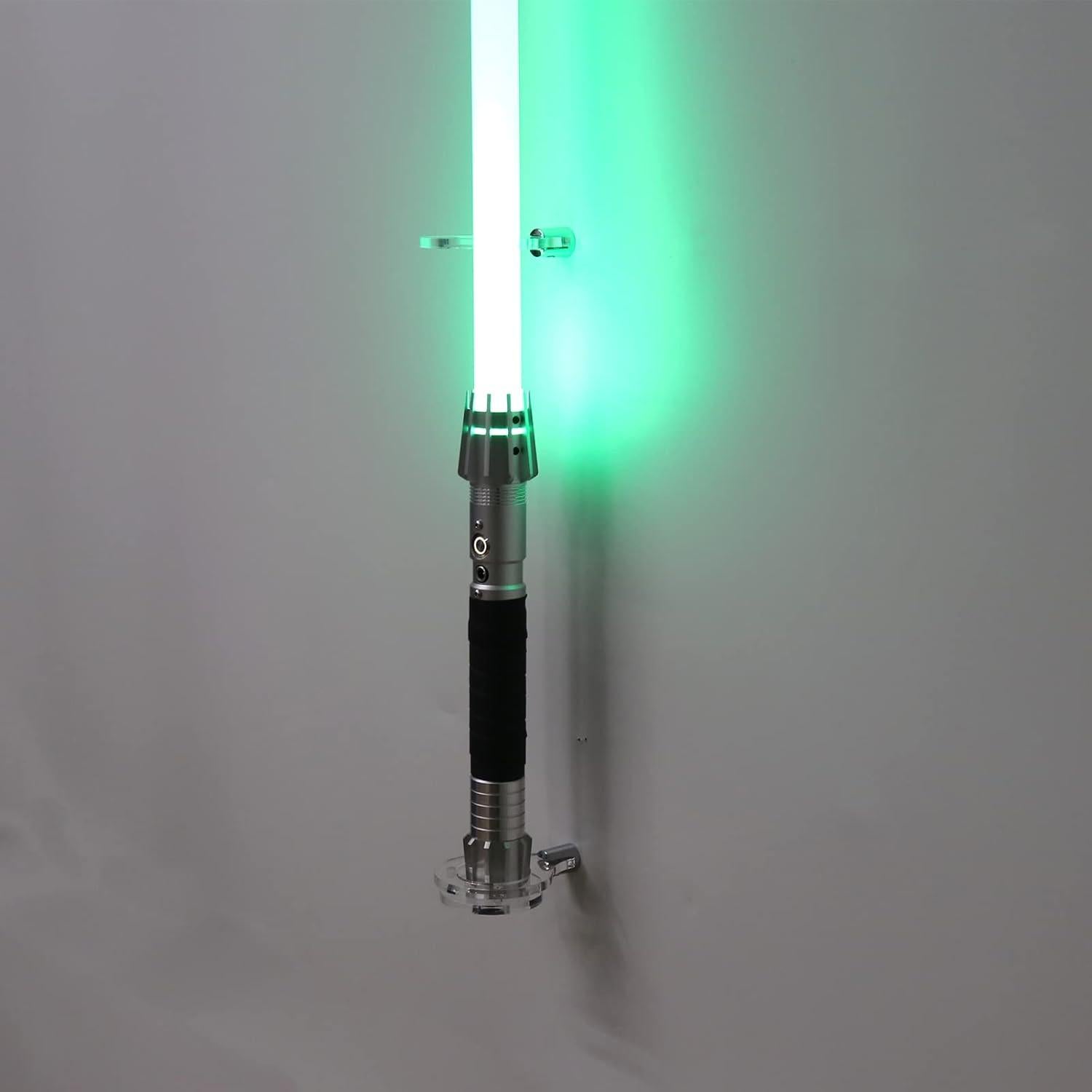 Soporte de Sable de Luz WANLIAN Acrílico Transparente Montado en Pared