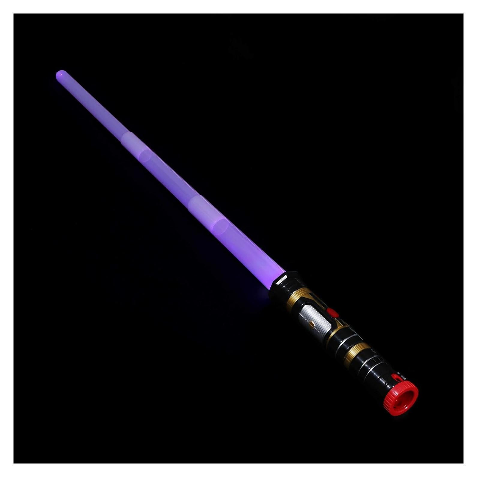 Sable Iluminado MewduMewdu LED Expandible Luz y Sonido 43.2-77.8 cm