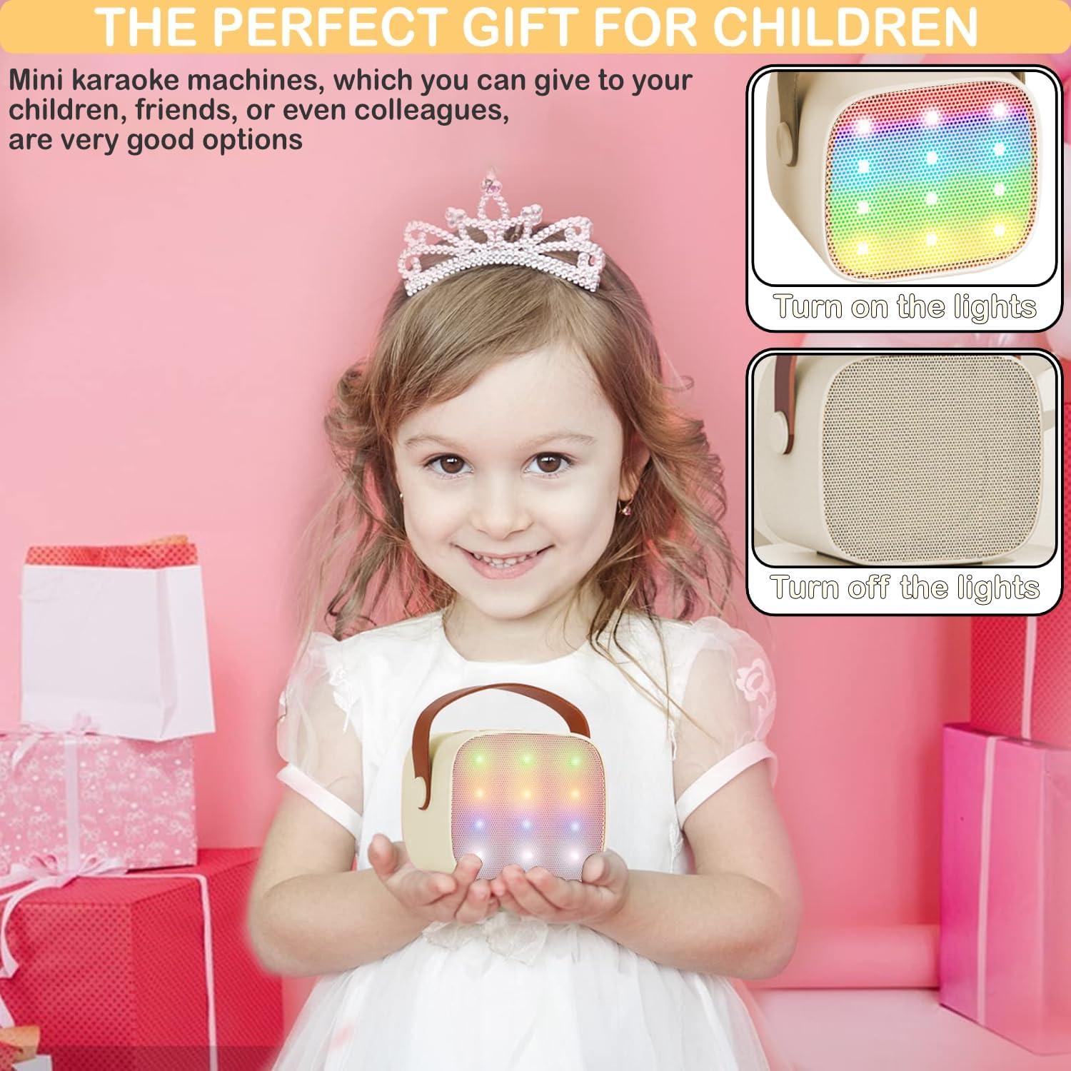 Mini Máquina de Karaoke Bluetooth Darkant con Micrófono Inalámbrico