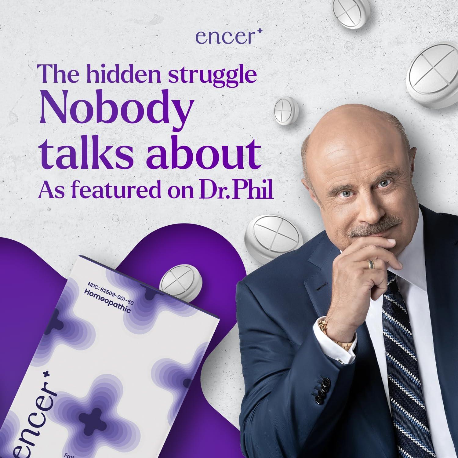 Suplemento Homeopático Encer 120 Tabletas Energía Natural