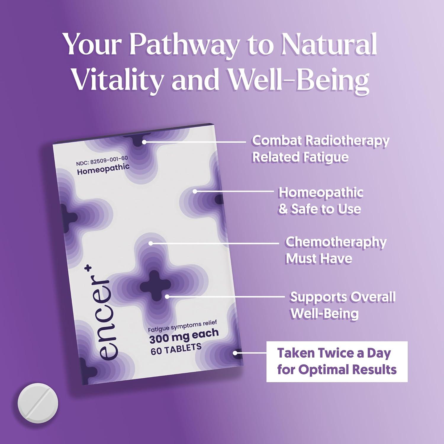 Suplemento Homeopático Encer 120 Tabletas Energía Natural