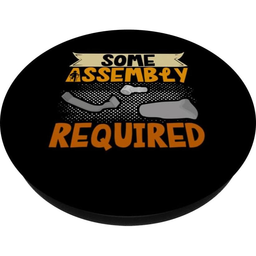 PopSockets Adhesivo PopGrip para Prótese de Pierna Amputación