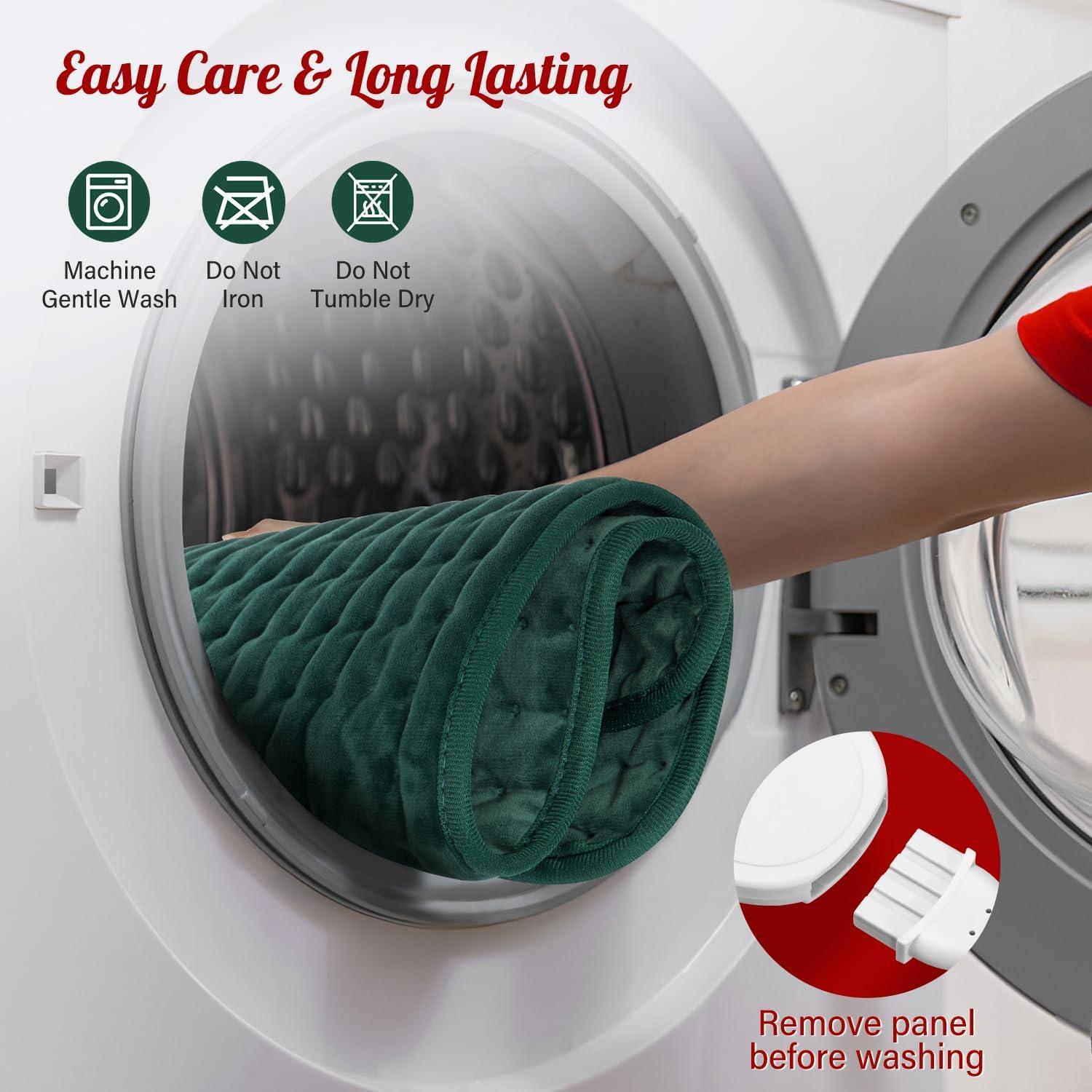 Almohadilla Calefactora LUWANDA 30x60 cm para Alivio del Dolor