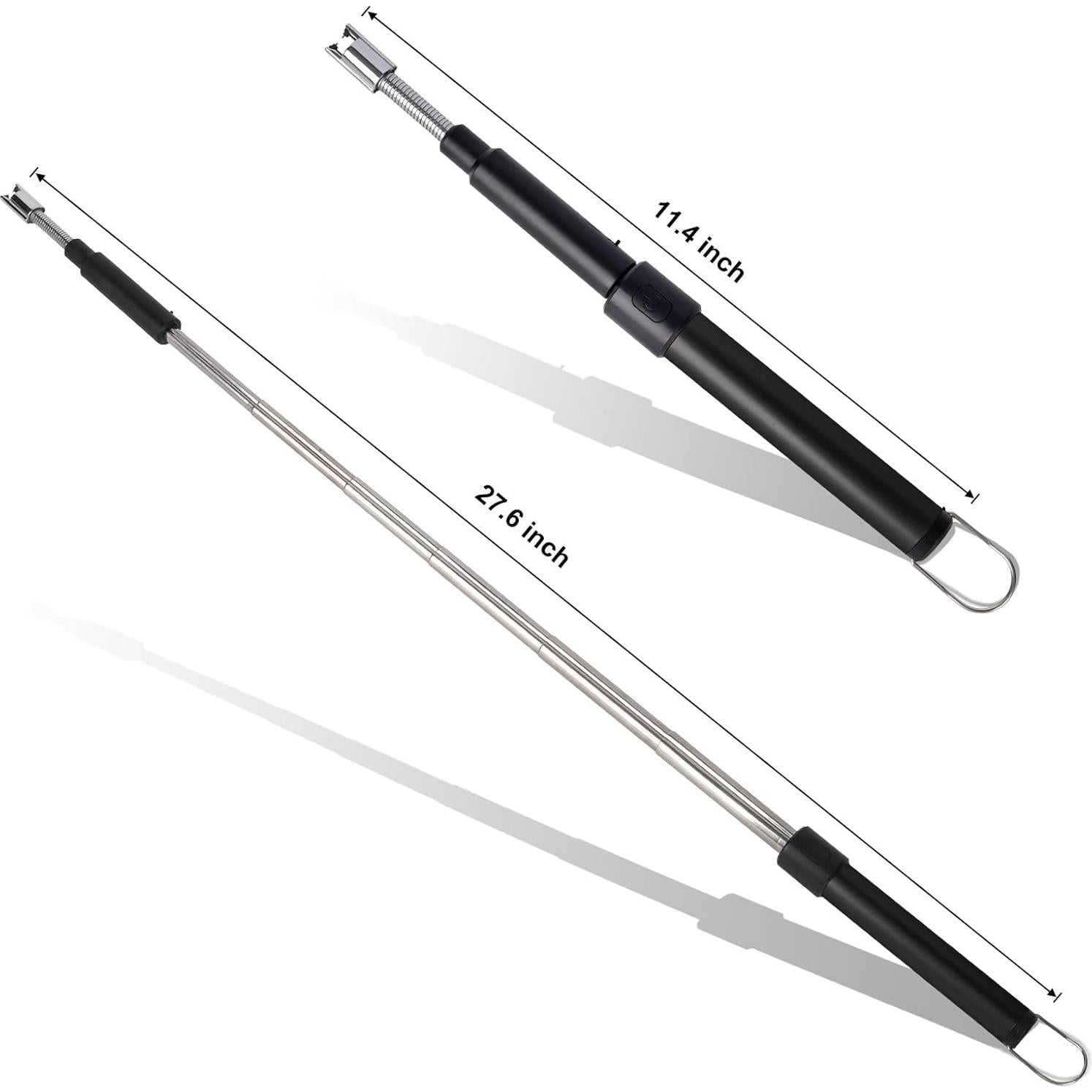 Encendedor Eléctrico Recargable Navpeak Cuello Largo 70cm Negro