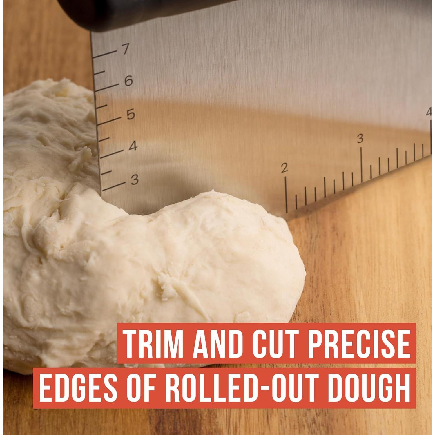 Raspador de Banco Chef Pomodoro Acero Inoxidable 15.24 cm