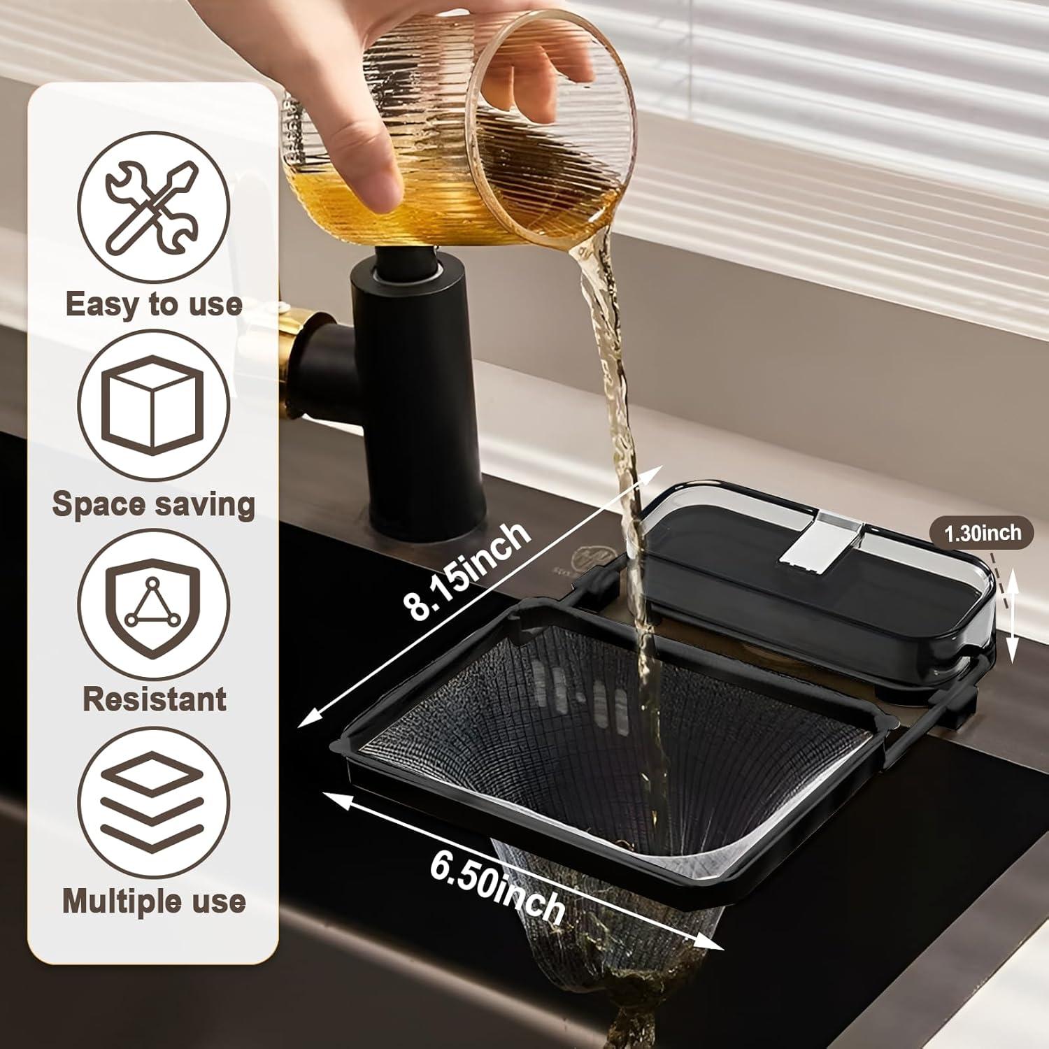 Colador de Fregadero con Ventosa Wshxjzyay - 50 Bolsas de Malla