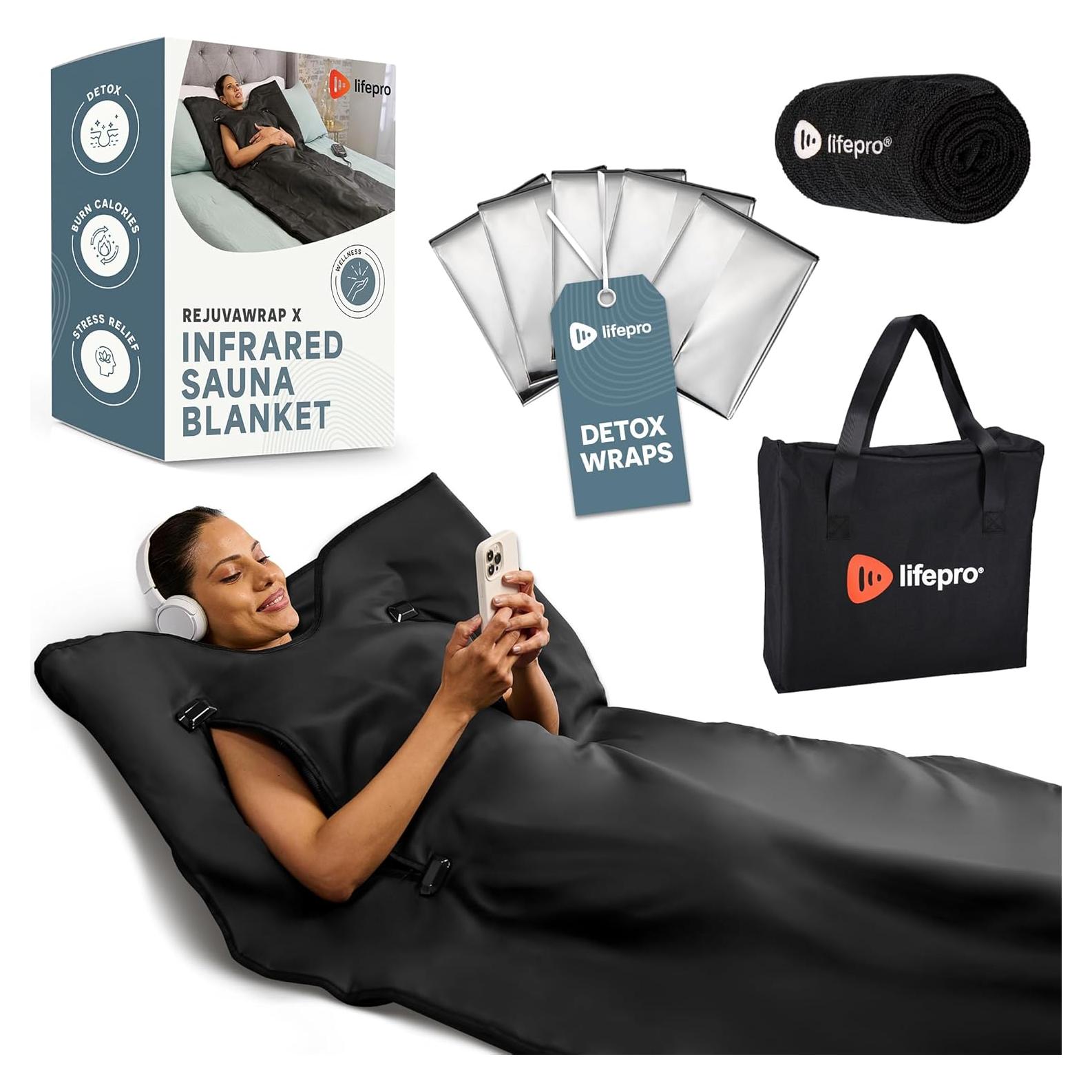 Manta de Sauna Infrarroja LifePro RejuvaWrap X 7.26 kg