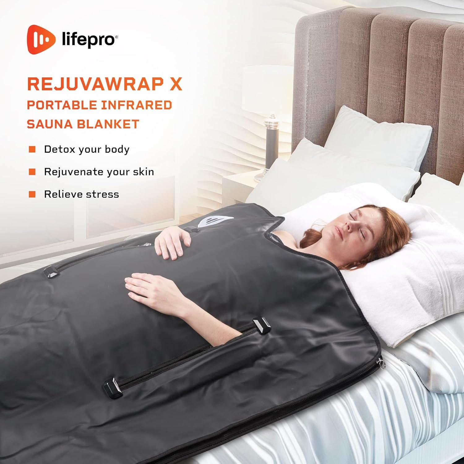 Manta de Sauna Infrarroja LifePro RejuvaWrap X 7.26 kg