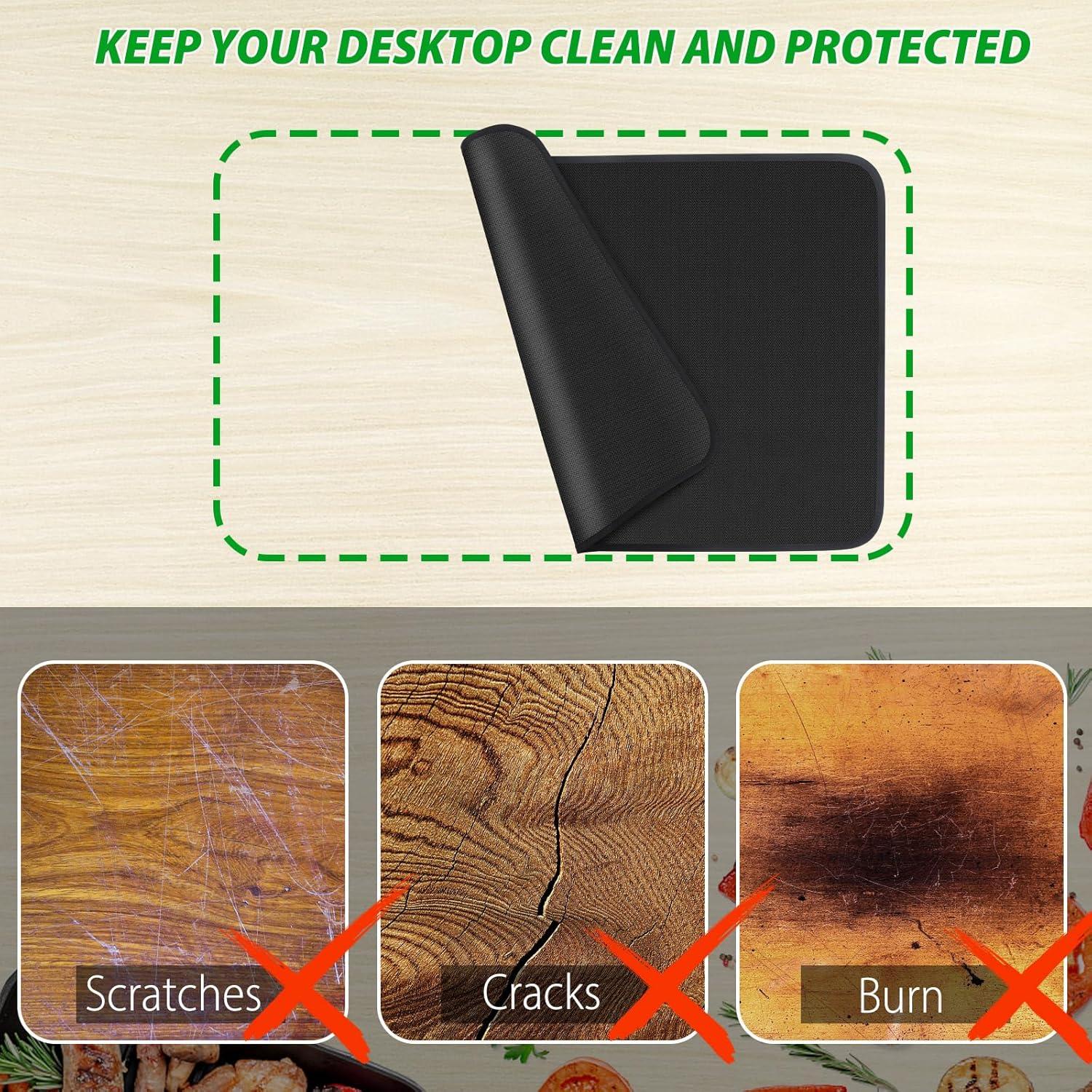 Alfombrilla para Parrilla Boribim 27.7x19.2cm Ignífuga y Resistente