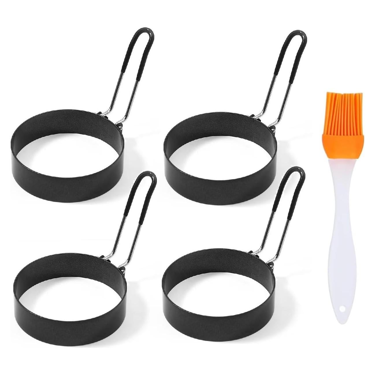 Molde Redondo para Huevo HLMOptimo 8.89 cm Acero Inoxidable