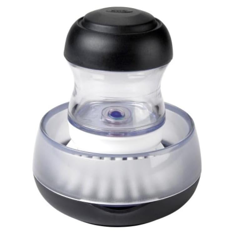 Conjunto de Almacenamiento OXO Good Grips con Cepillo y Dispensador