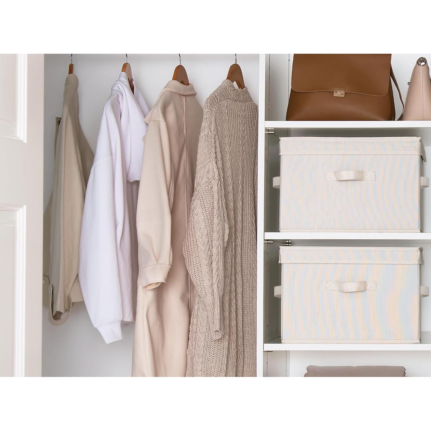 Cajas de Almacenamiento StorageWorks 20L 2-Pack Beige/Blanco/Marfil