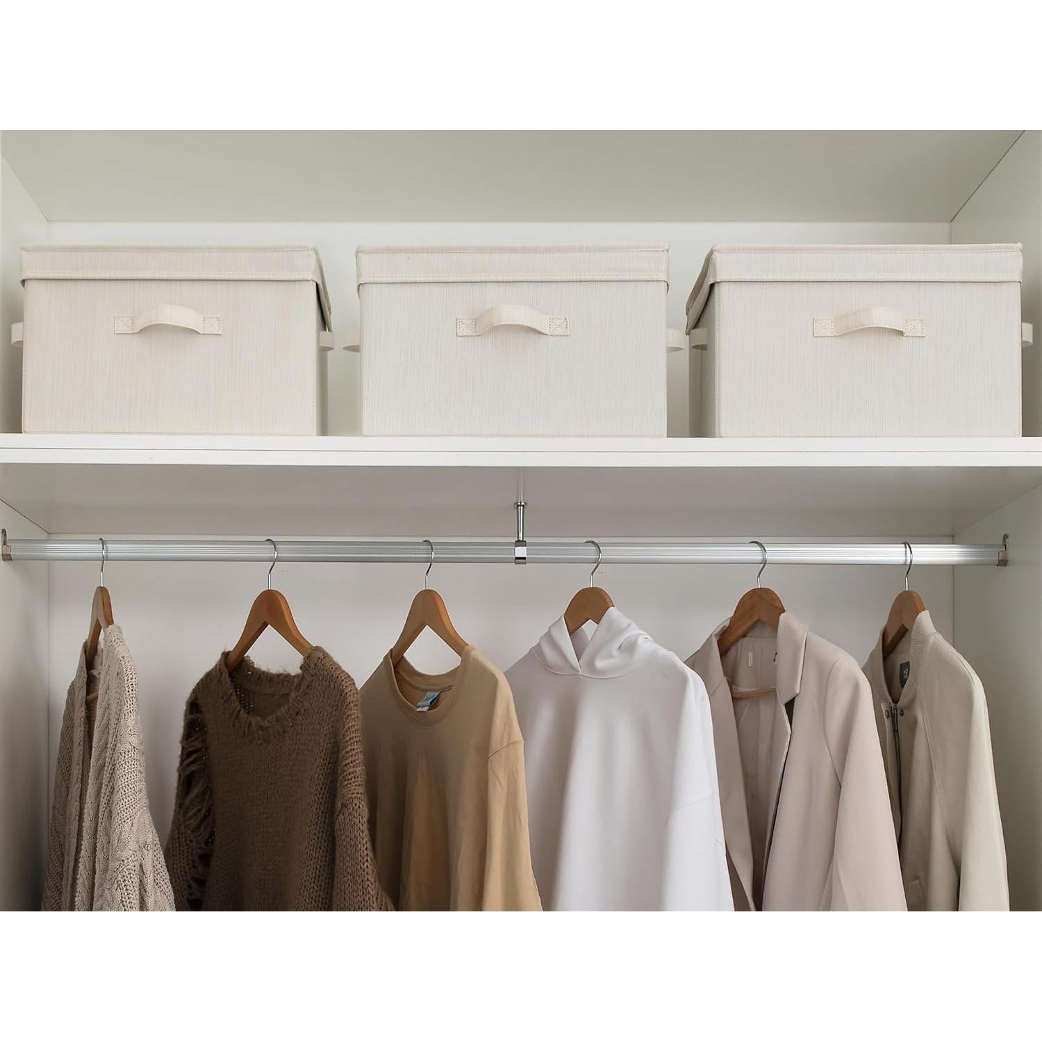 Cajas de Almacenamiento StorageWorks 20L 2-Pack Beige/Blanco/Marfil