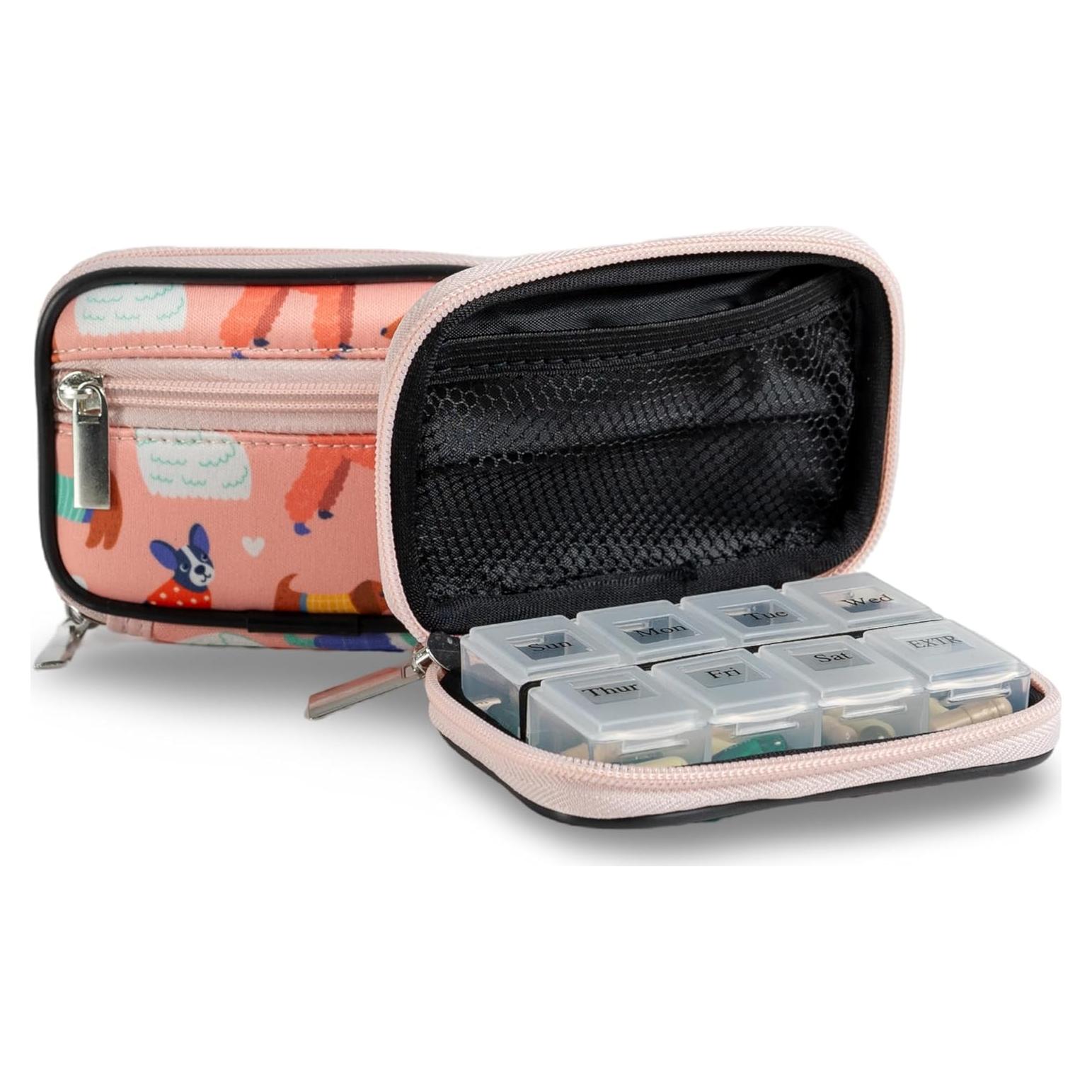 Estuche Organizador de Pastillas Kit Fácil - 8 Compartimentos