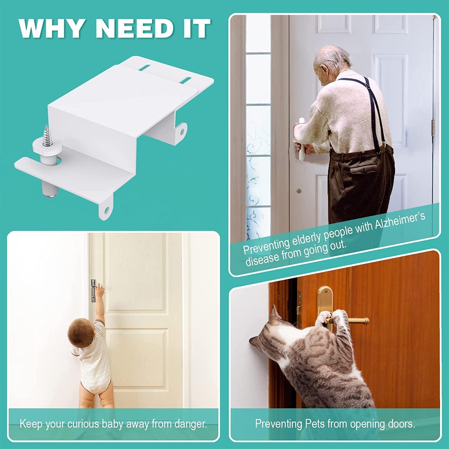 Cerradura Superior de Seguridad Infantil BILLROAD - Metal Resistente