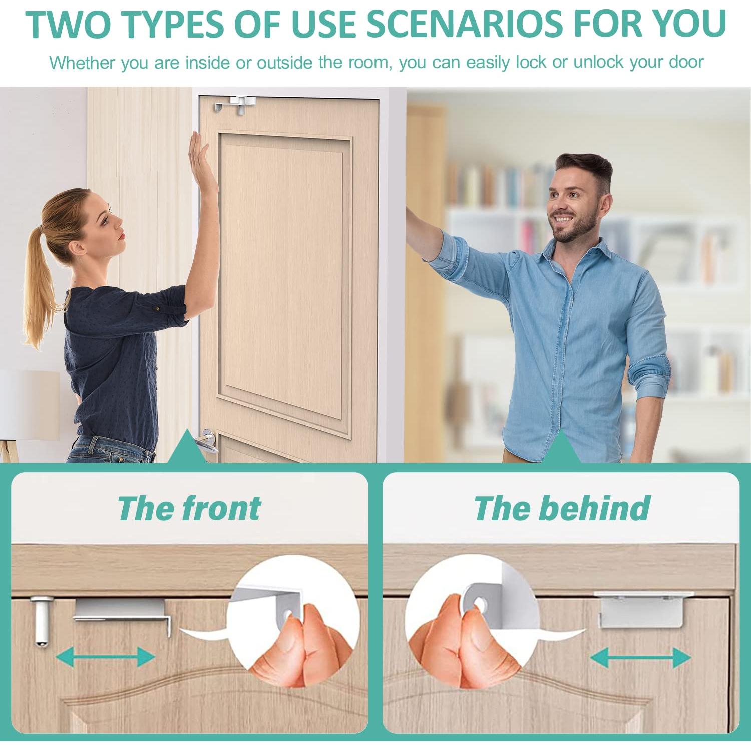 Cerradura Superior de Seguridad Infantil BILLROAD - Metal Resistente