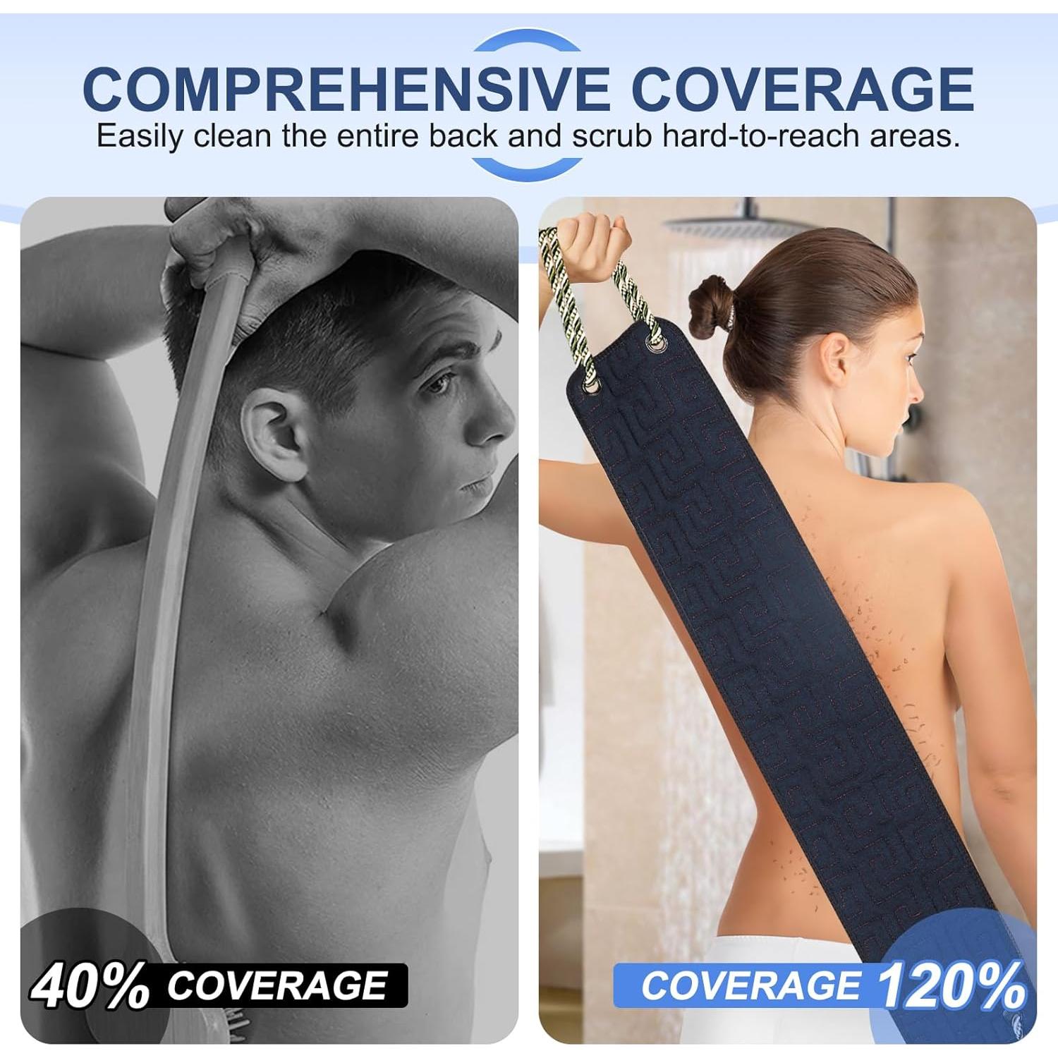 Esfregador Exfoliante Dodiff para Espalda 99 cm Doble Cara