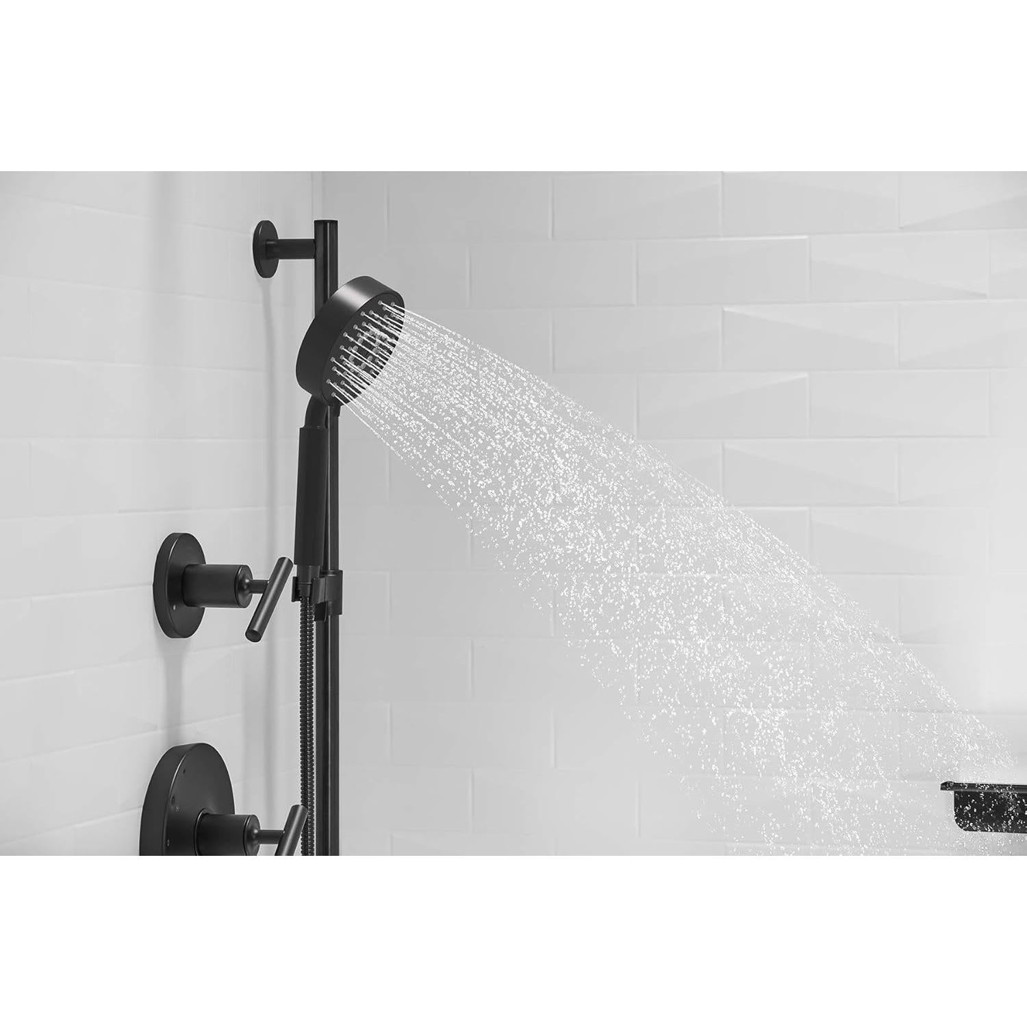 Kit de Ducha de Mano KOHLER Purist 30" Negro Mate 1.75 GPM