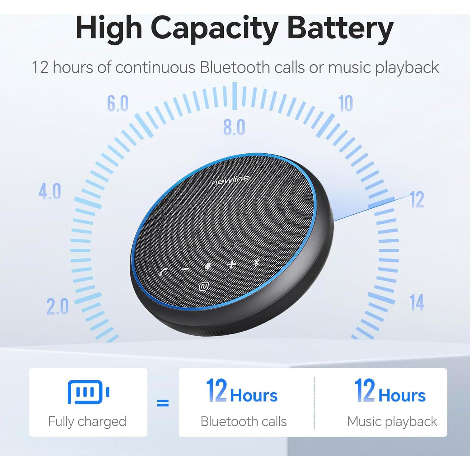 Altavoz Bluetooth NewPie para Conferencias 360° USB-C