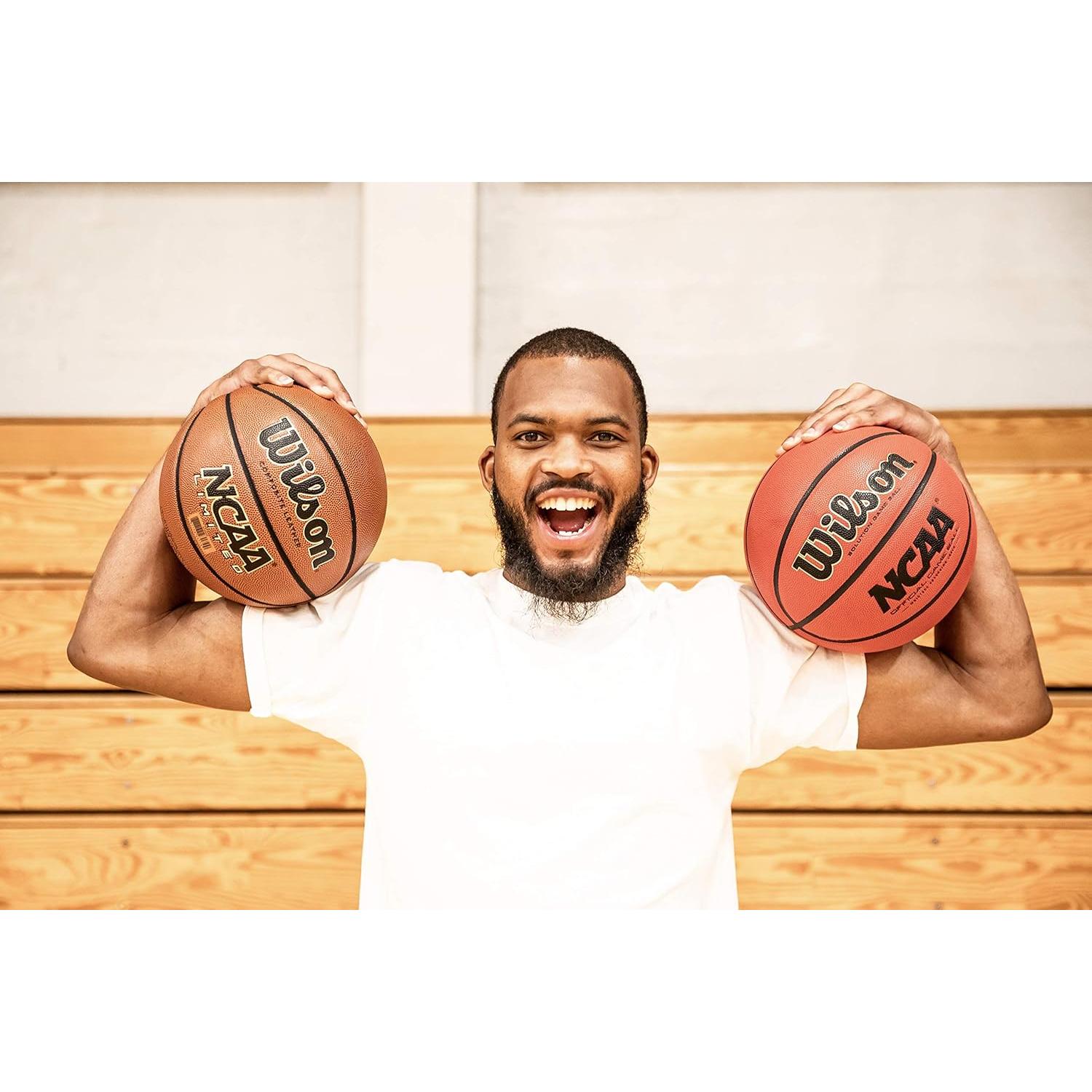 Balón de Baloncesto Wilson NCAA Tamaño 7 74.93 cm Marrón