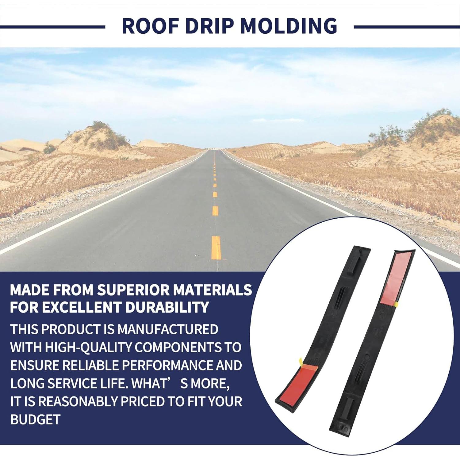 Moldura de Goteo de Techo Toyota Tundra Crewmax 2007-2021