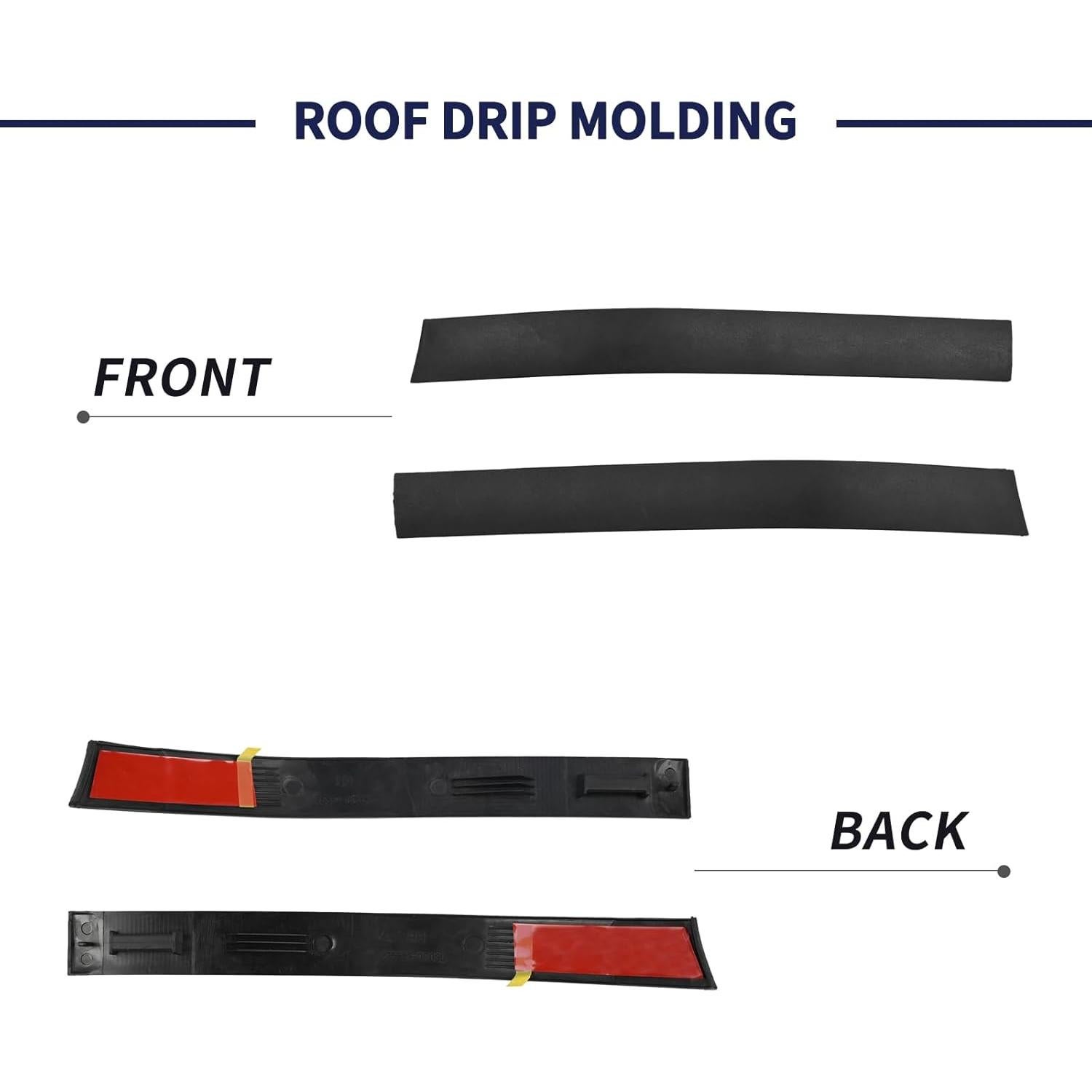 Moldura de Goteo de Techo Toyota Tundra Crewmax 2007-2021