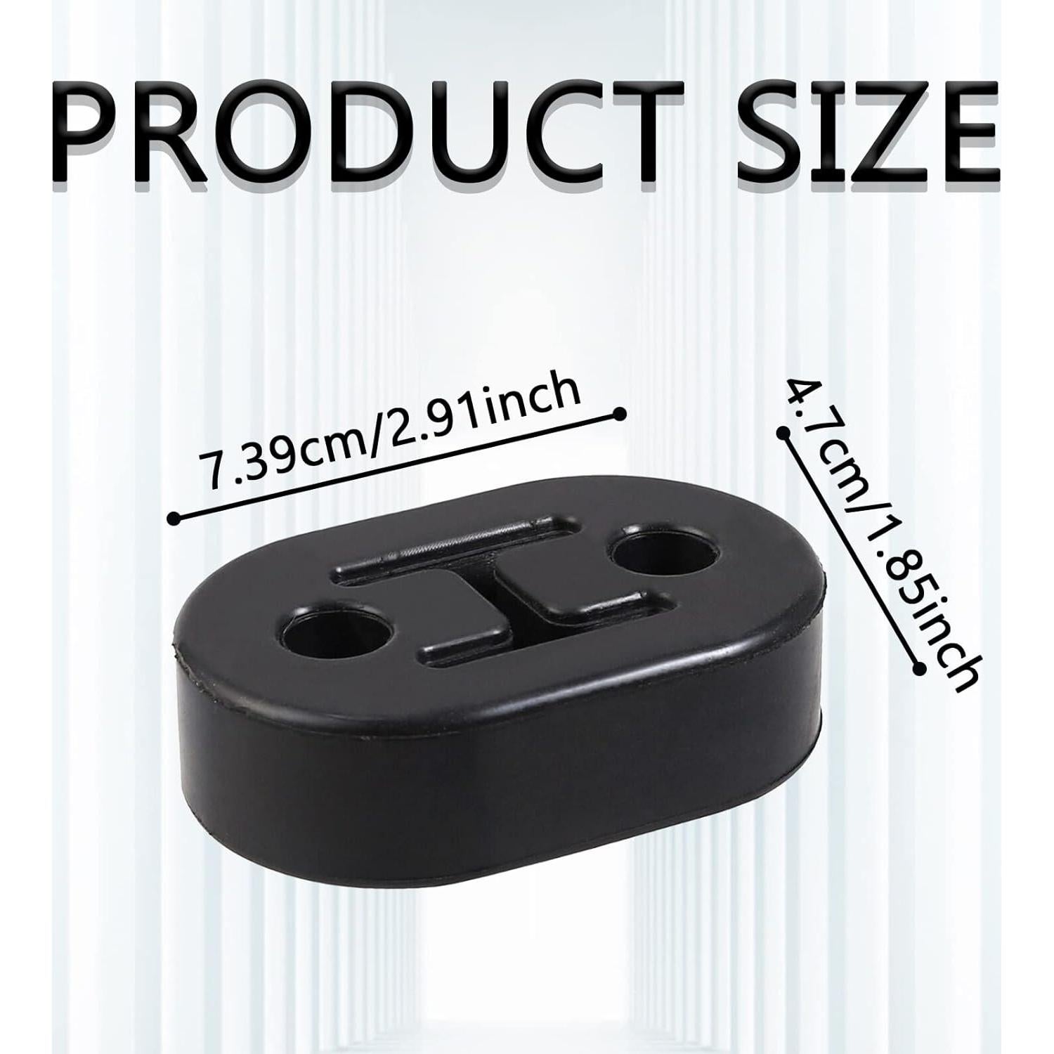 Soporte de Goma para Escape Gistilli 2 PCS 11mm Universal