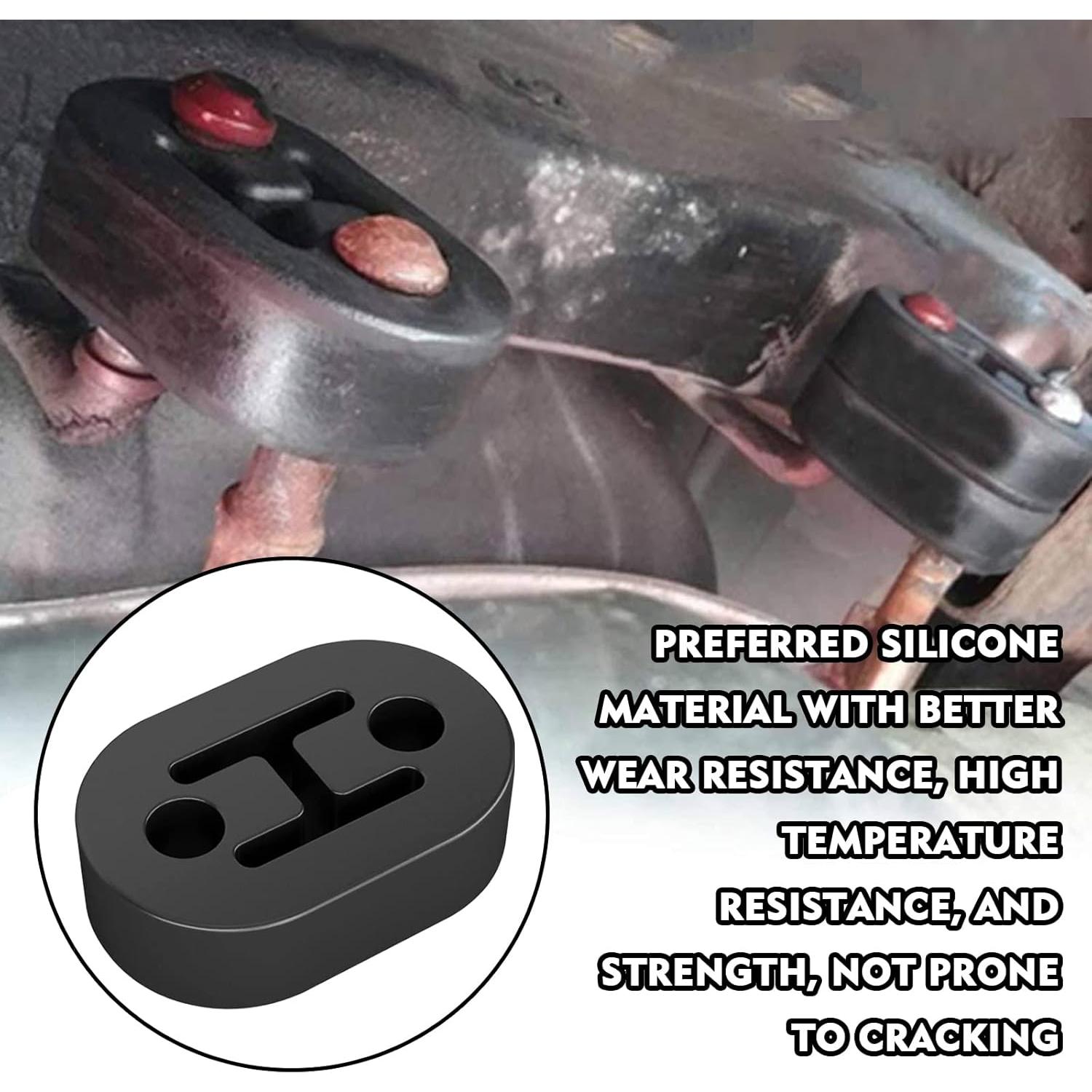 Soporte de Goma para Escape Gistilli 2 PCS 11mm Universal