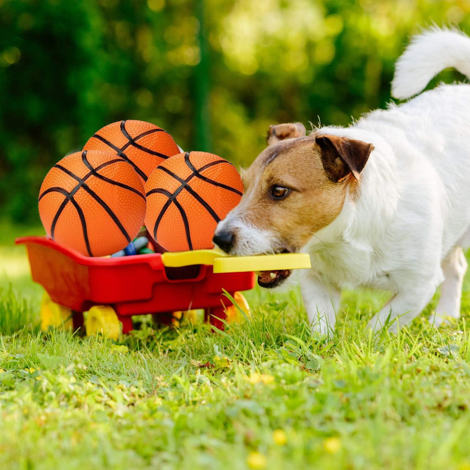 Mini Balones de Baloncesto Gejoy 10 cm PVC 3 Paquetes