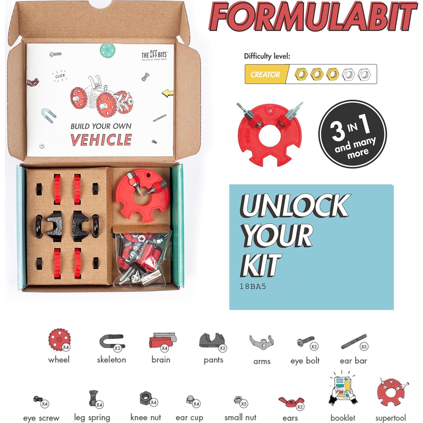 Juguete de Construcción The Off Bits - Kit STEM para Niños 6+