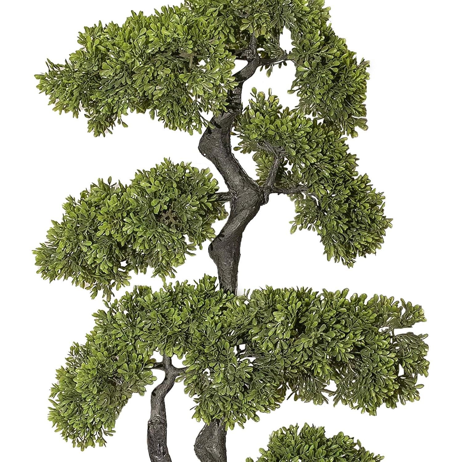 Árbol Bonsai Artificial Vintage Home 1.25m Verde Decoración