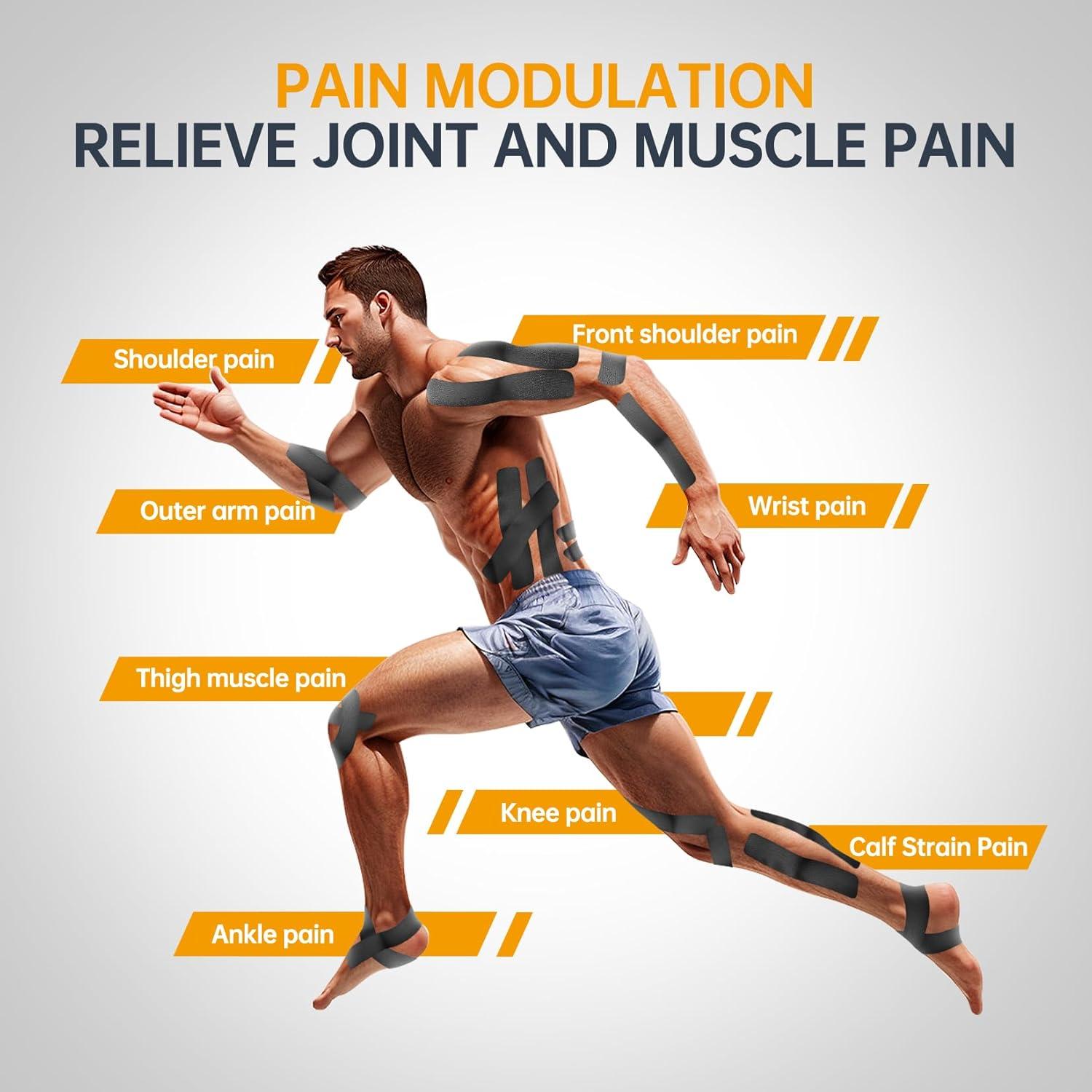 Cinta de Kinesiología Dimora 40 Tiras Pre-cortadas 25,4 cm