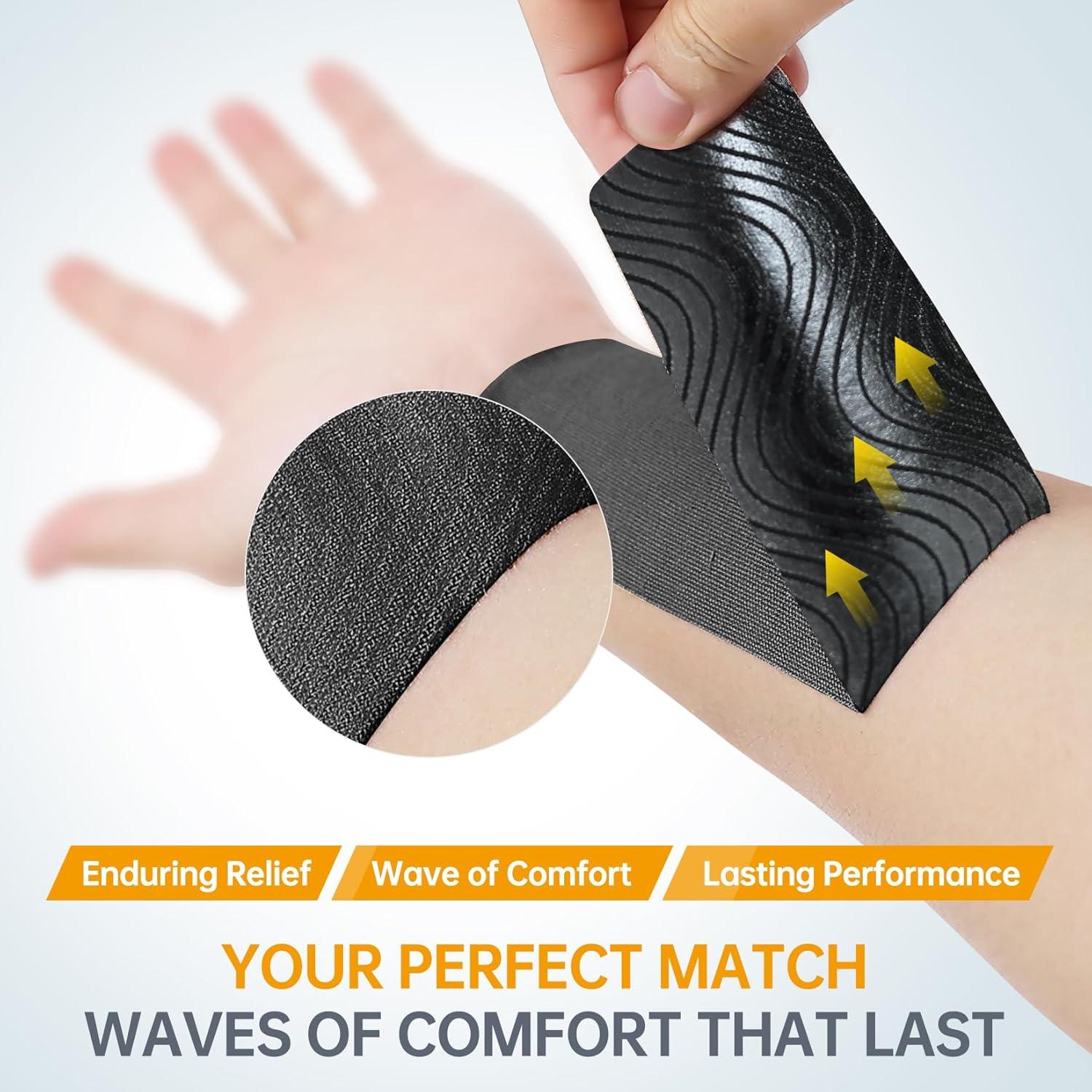 Cinta de Kinesiología Dimora 40 Tiras Pre-cortadas 25,4 cm