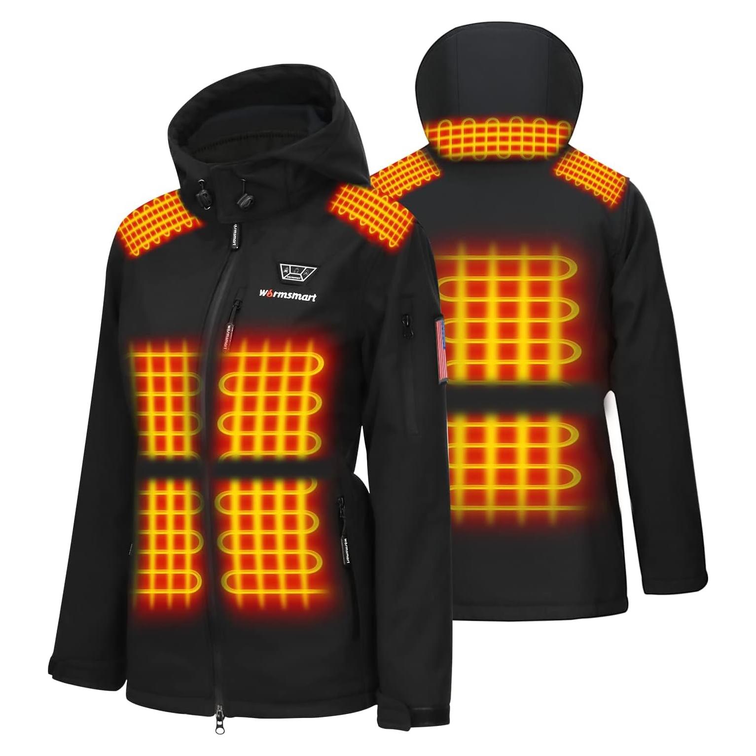 Chaqueta calefaccionada para mujer Warmsmart YJ-524A 14400mAh