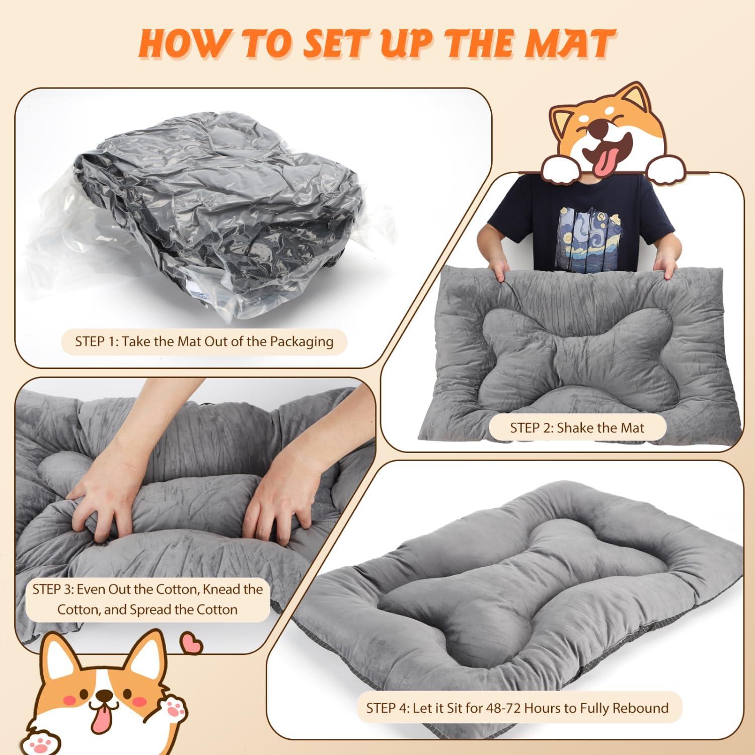 Cama Térmica para Perro Nobleza 80x50cm Antideslizante