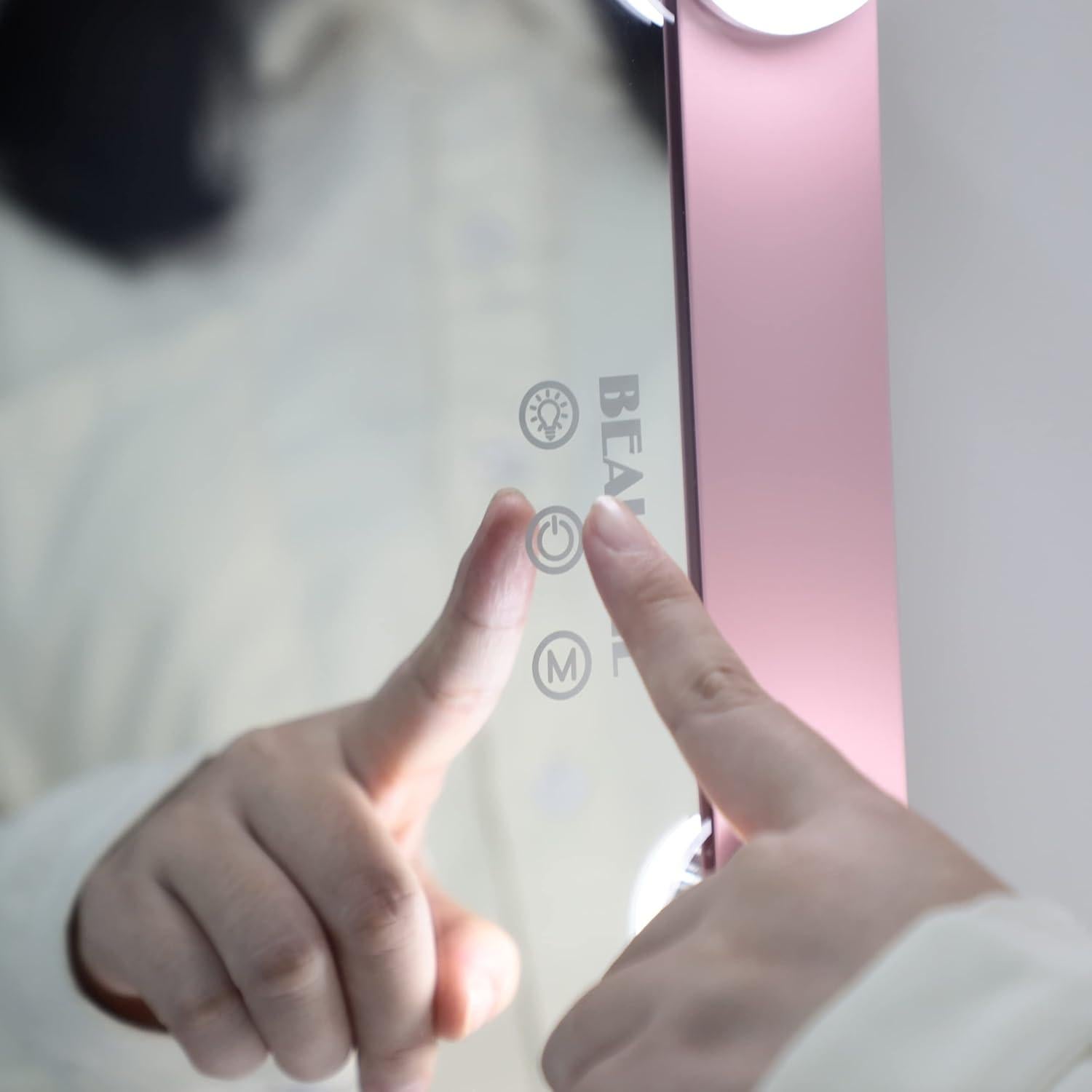 Espejo de Cuerpo Completo ANYHI 160x58 cm con Luces LED Ajustables