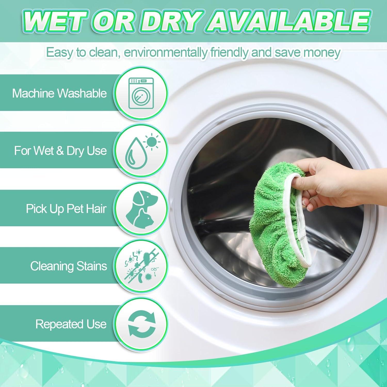 Almohadillas de Mopa Reutilizables Nuogo 16 Piezas 10"